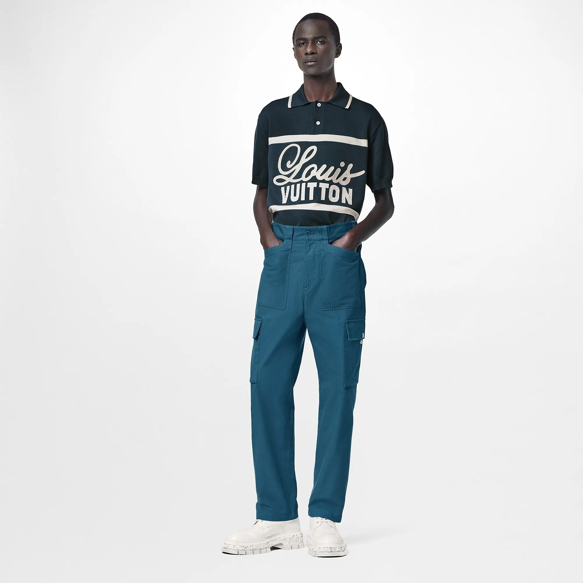 Louis Vuitton Louis Vuitton Vintage Cycling Polo - Men - Ready-to-Wear 1AAGMY