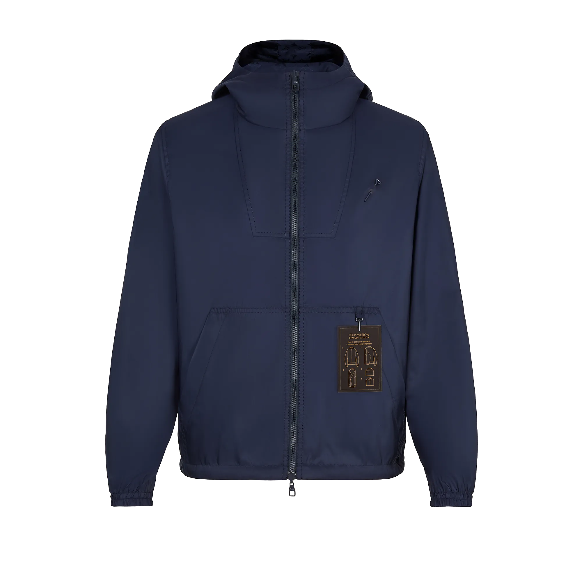 Louis Vuitton Monogram Reversible Windbreaker - Men - Ready-to-Wear 1AAT34 Marine