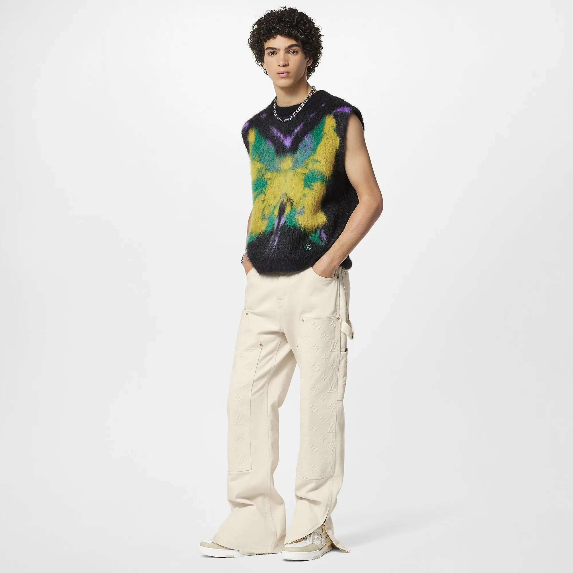 Louis Vuitton LV Butterflies Vest - Men - Ready-to-Wear 1AATO0