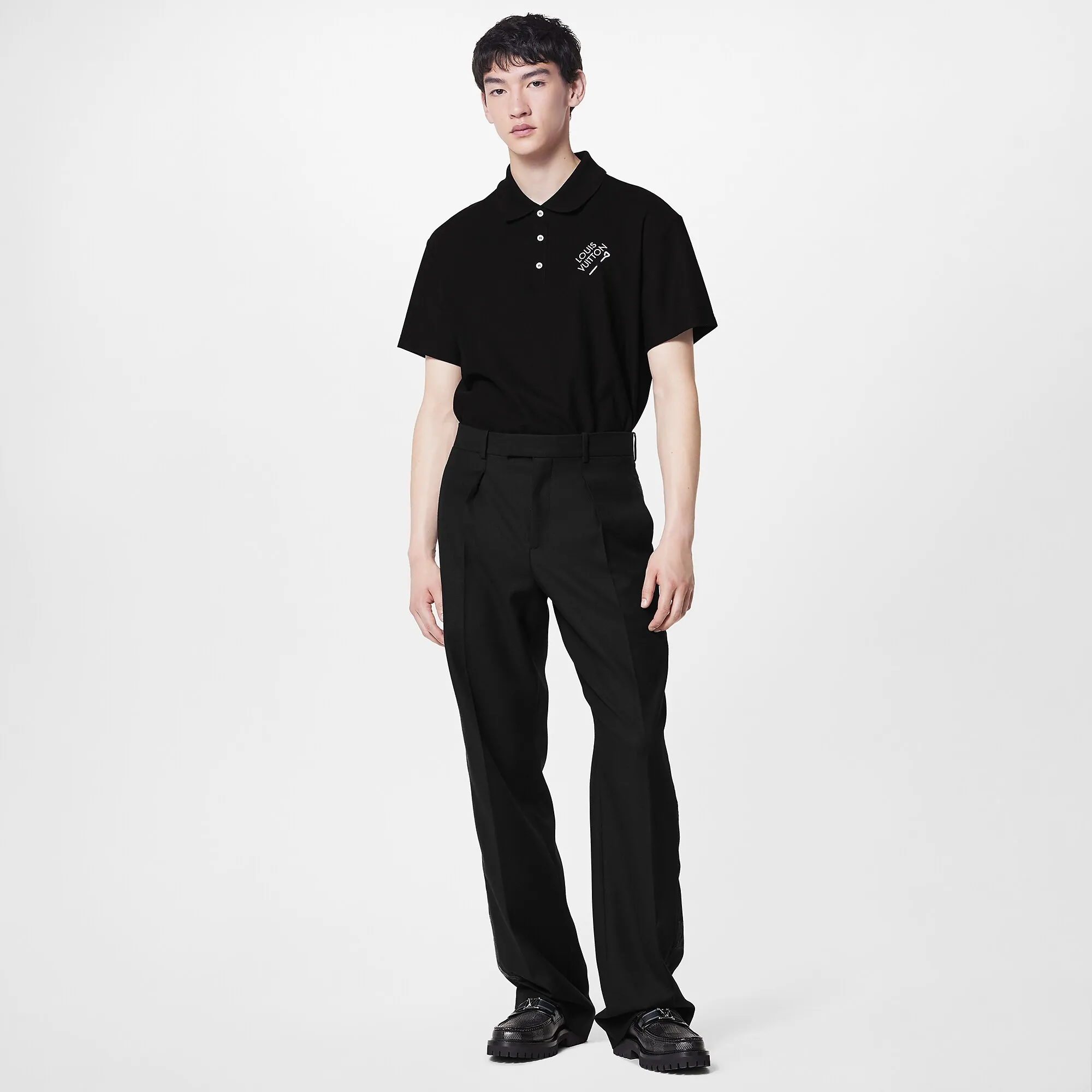 Louis Vuitton Signature Polo With Embroidery - Men - Ready - to - Wear 1AATR7