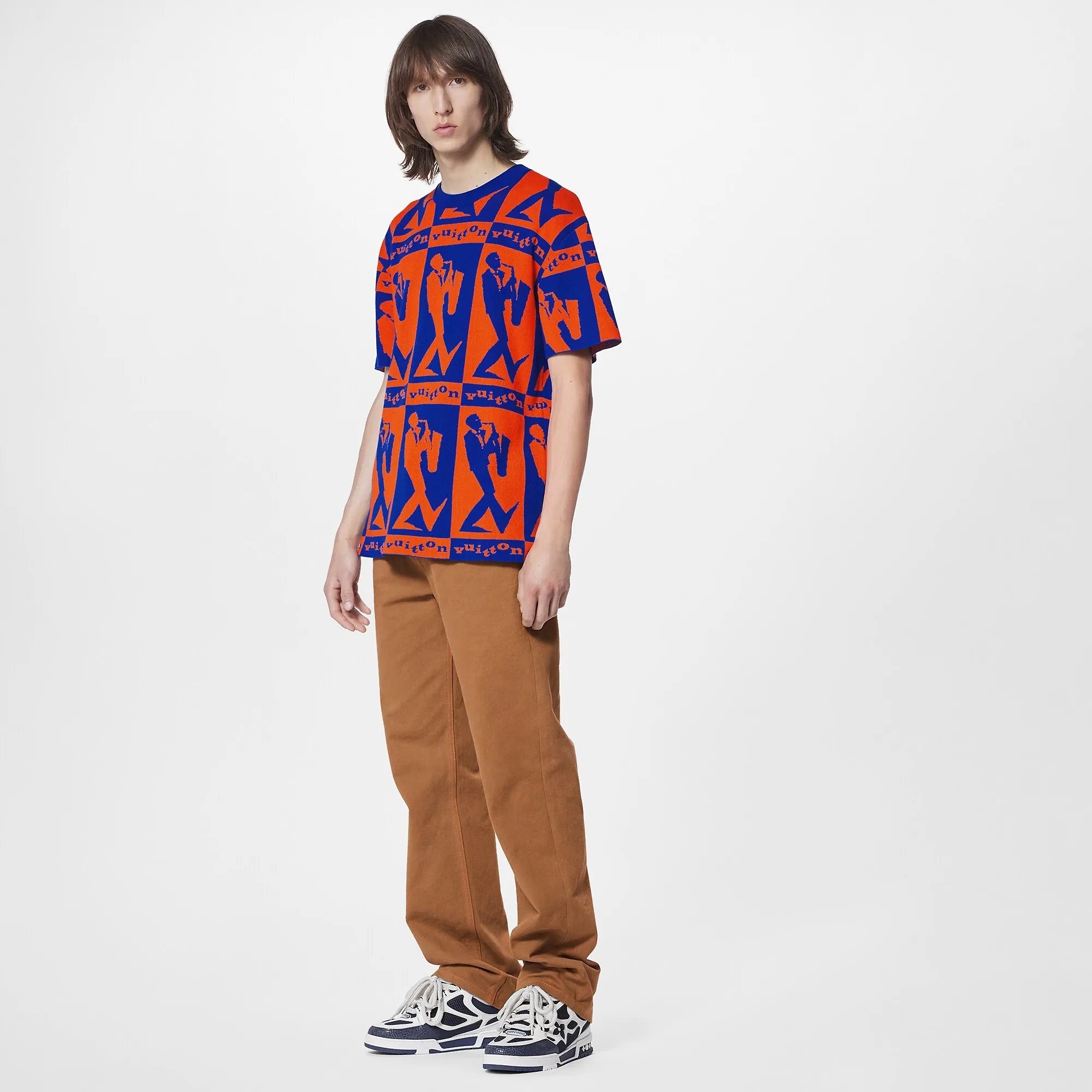 Louis Vuitton LV Jazz Flyers Short-Sleeved Knitwear - Men - Ready-to-Wear 1AAU5O