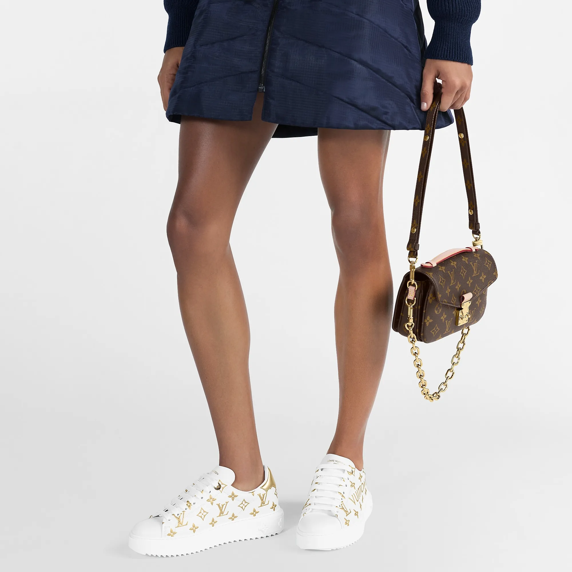 Louis Vuitton Time Out Sneaker - Women - Shoes 1AAVVI Gold