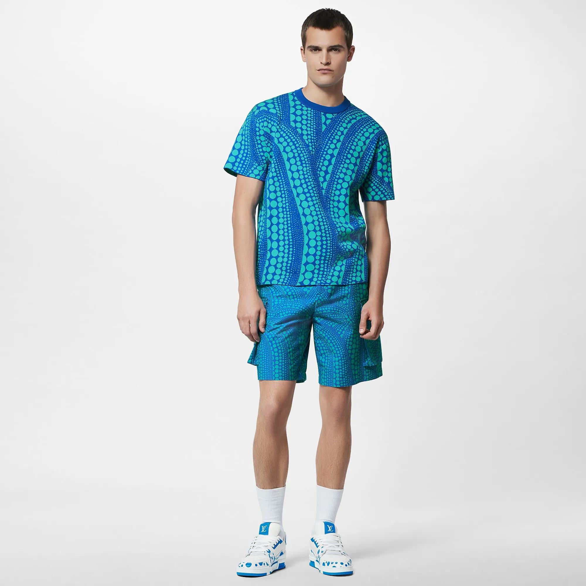 Louis Vuitton LV x YK All Over Pumpkin Crewneck - Men - Ready-to-Wear 1AB6P4