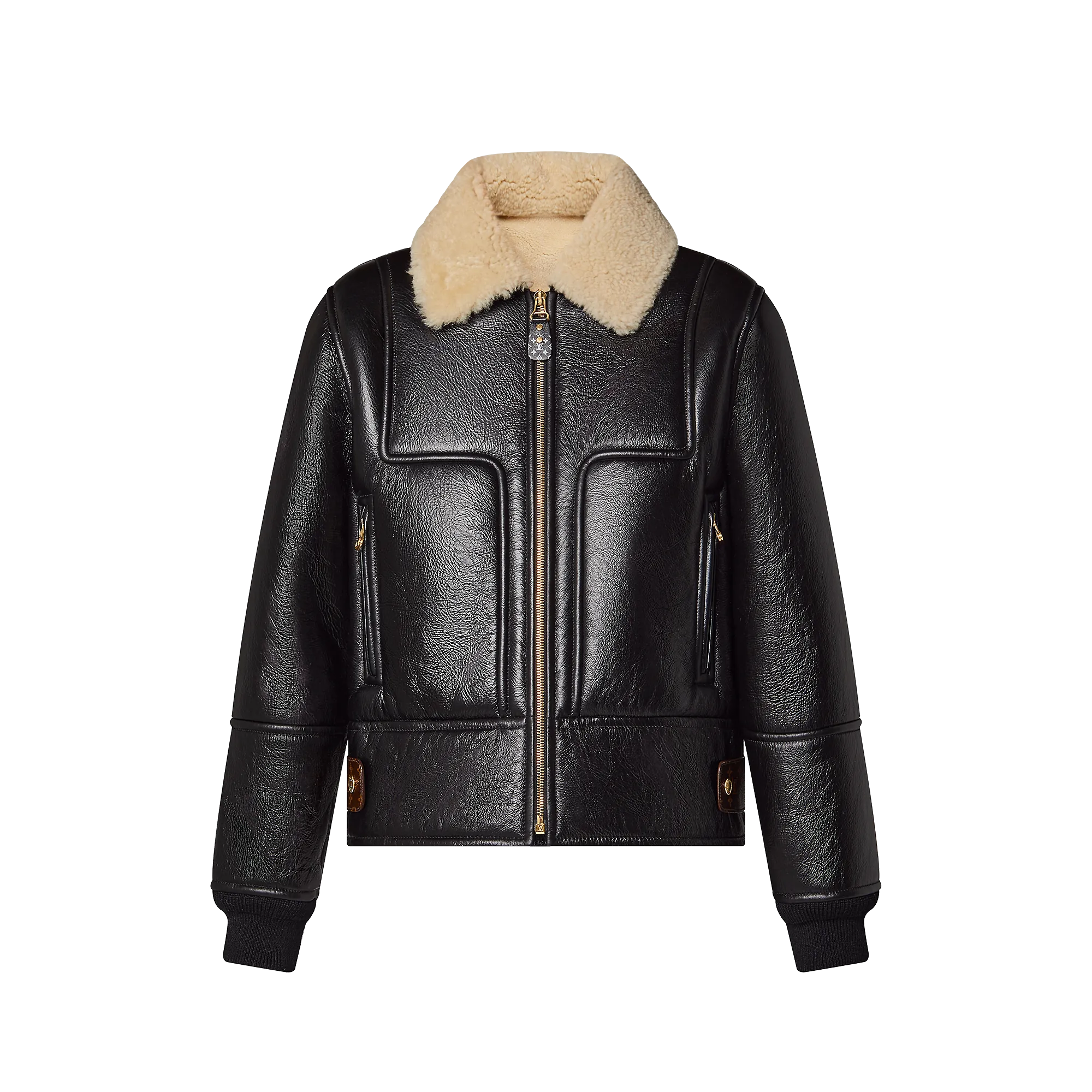 Louis Vuitton Boxy Shearling Aviator Jacket - Women - Ready-to-Wear 1AB7M0