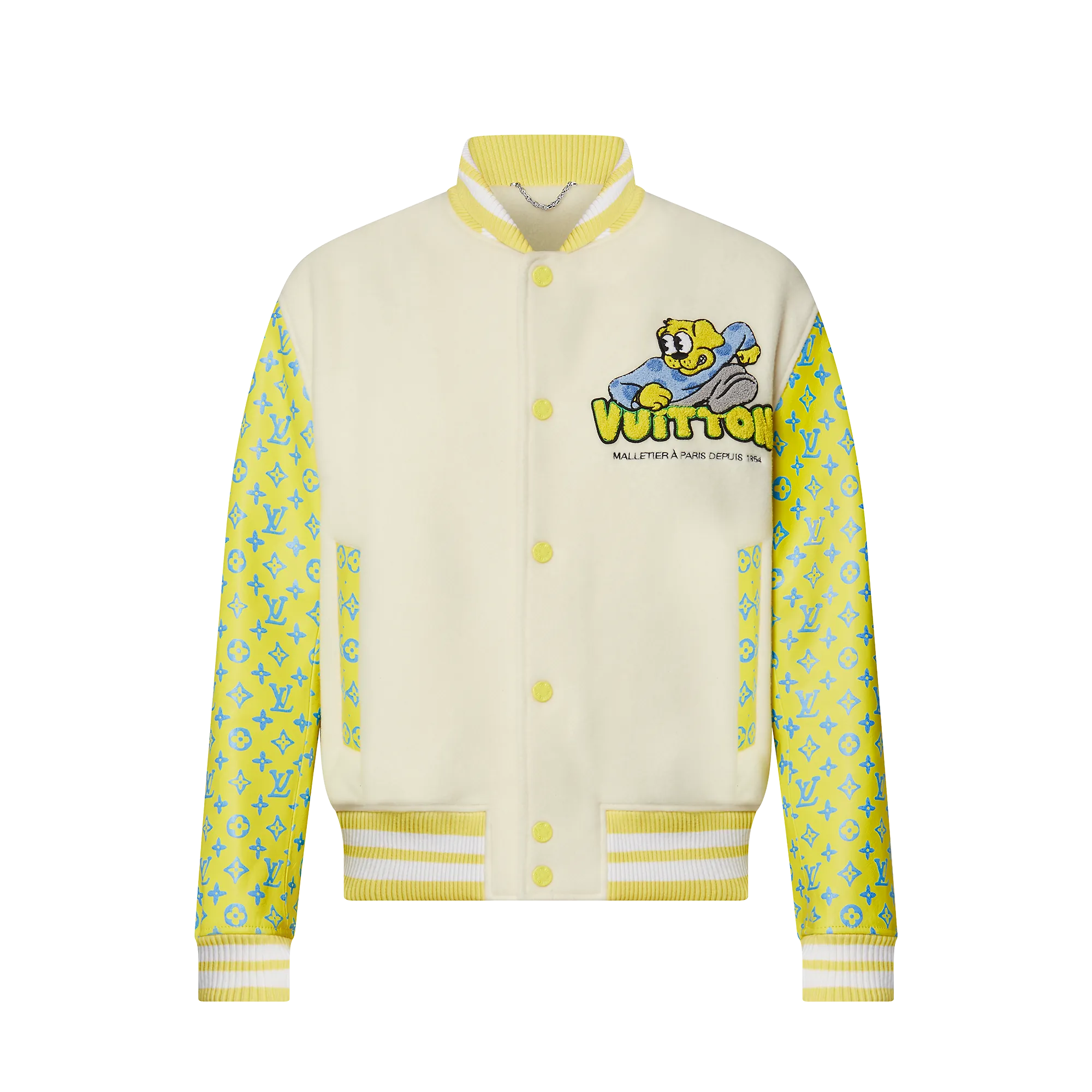 Louis Vuitton Monogram Playground Varsity Blouson - Men - Ready-to-Wear 1AB941