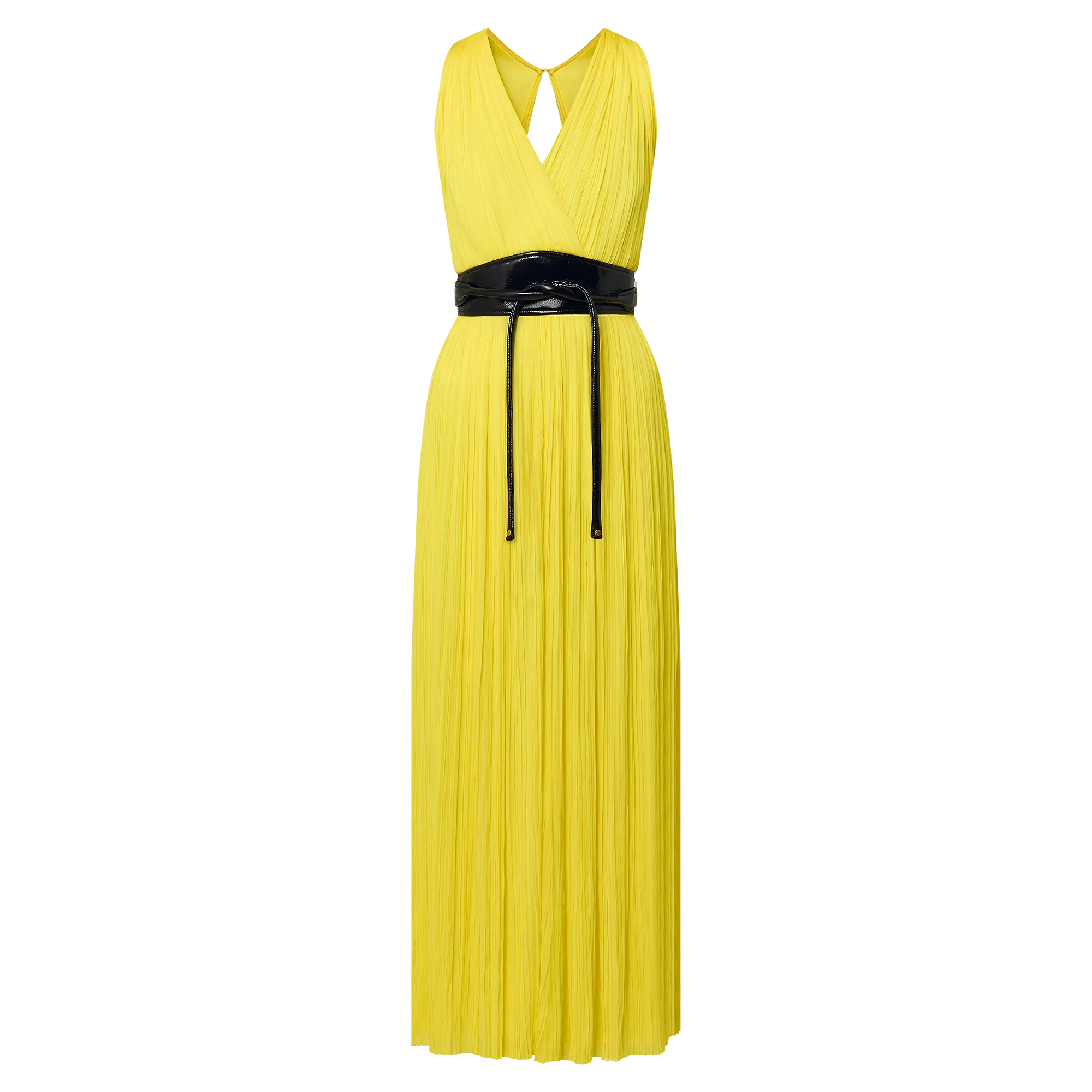 Louis Vuitton Pleated Jersey Long Dress - Women - Ready-to-Wear 1ABC5H