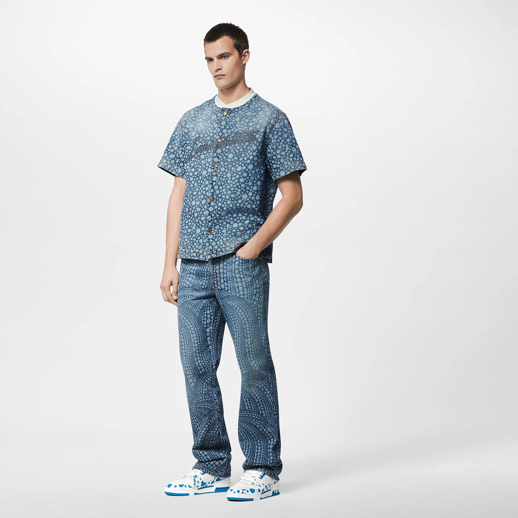 Louis Vuitton LV x YK LV Trainer Sneaker - Men - Shoes 1ABD1G