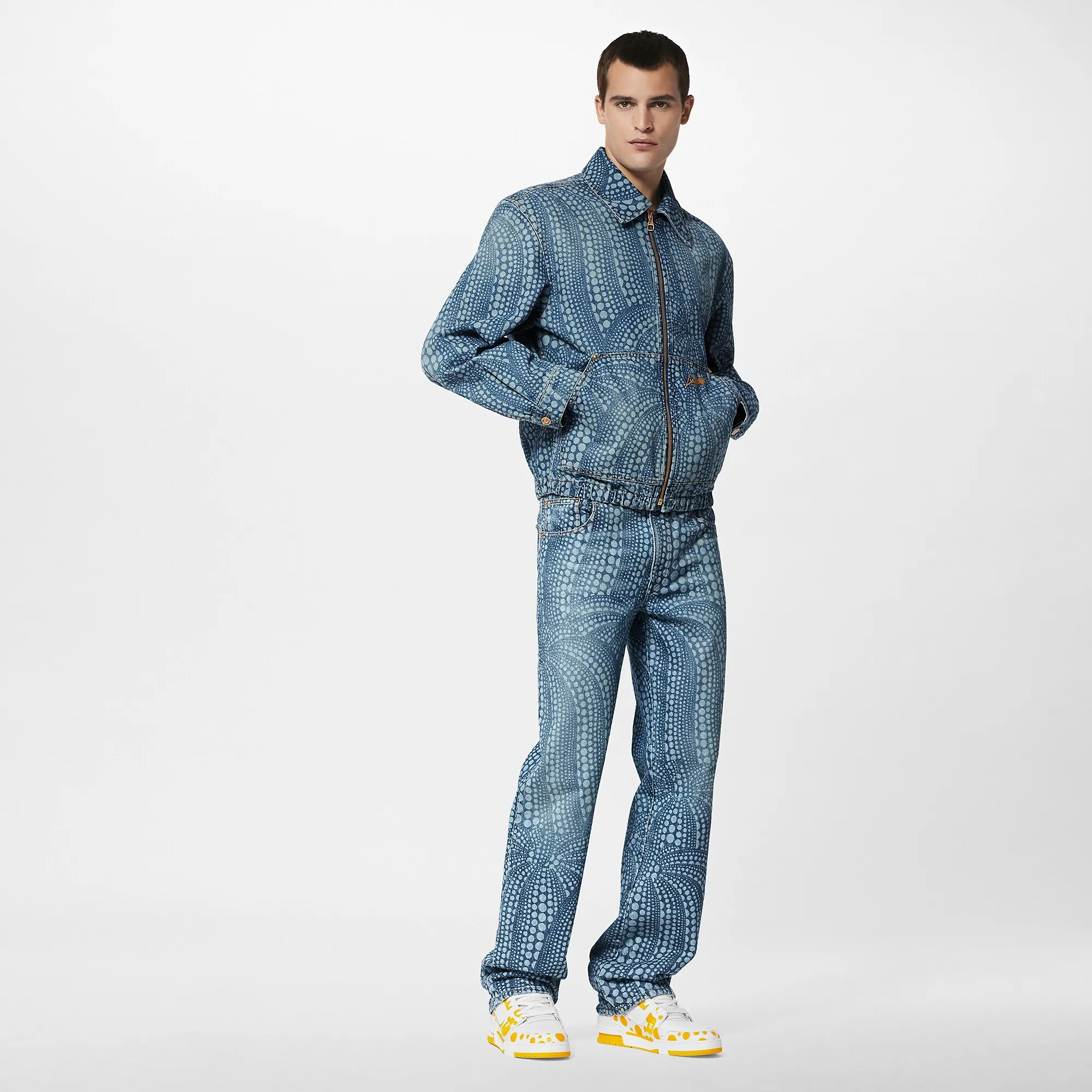 Louis Vuitton LV x YK LV Trainer Sneaker - Louis Vuitton x Yayoi Kusama - For Him 1ABD20