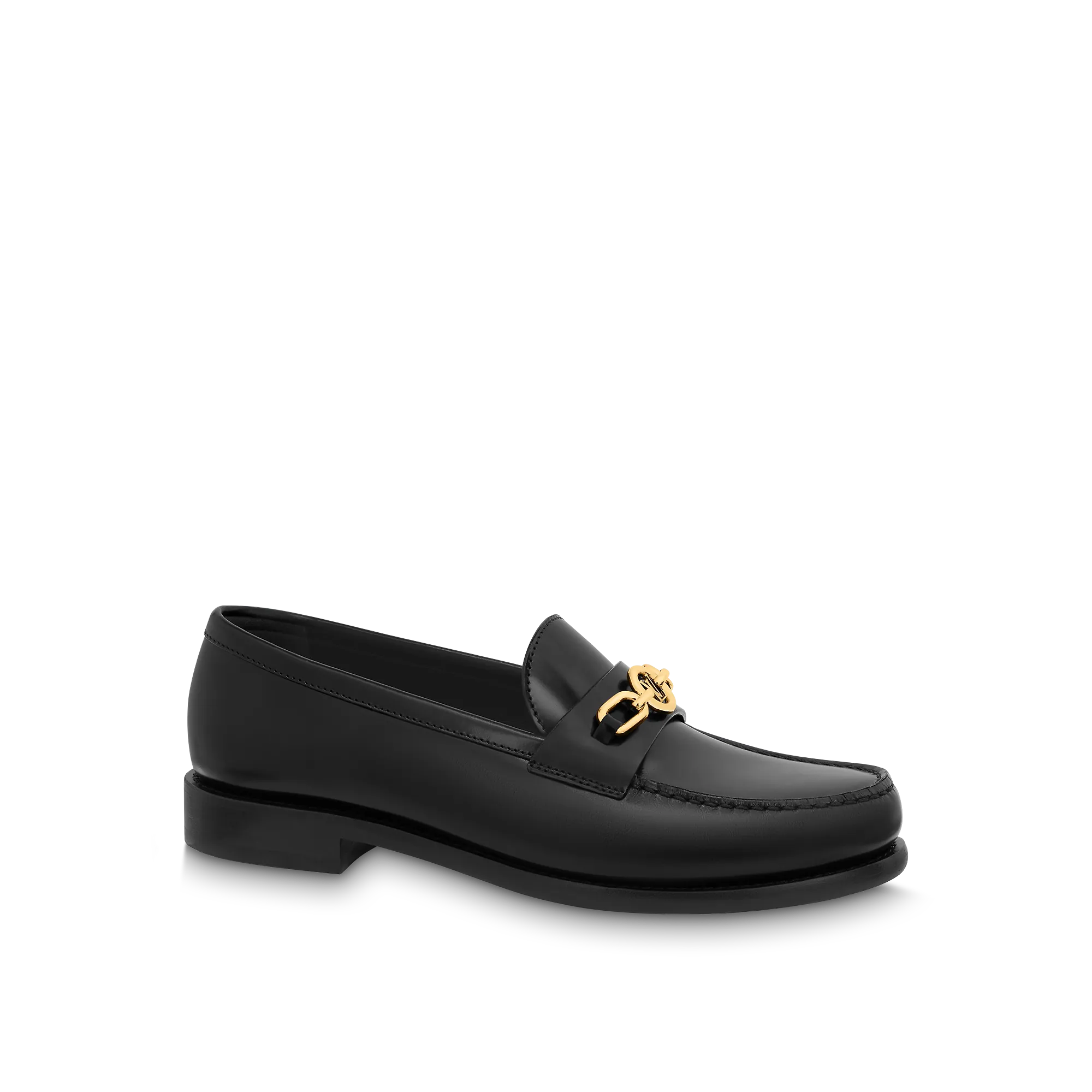 Louis Vuitton Chess Flat Loafer - Women - Shoes 1ABIBA Black