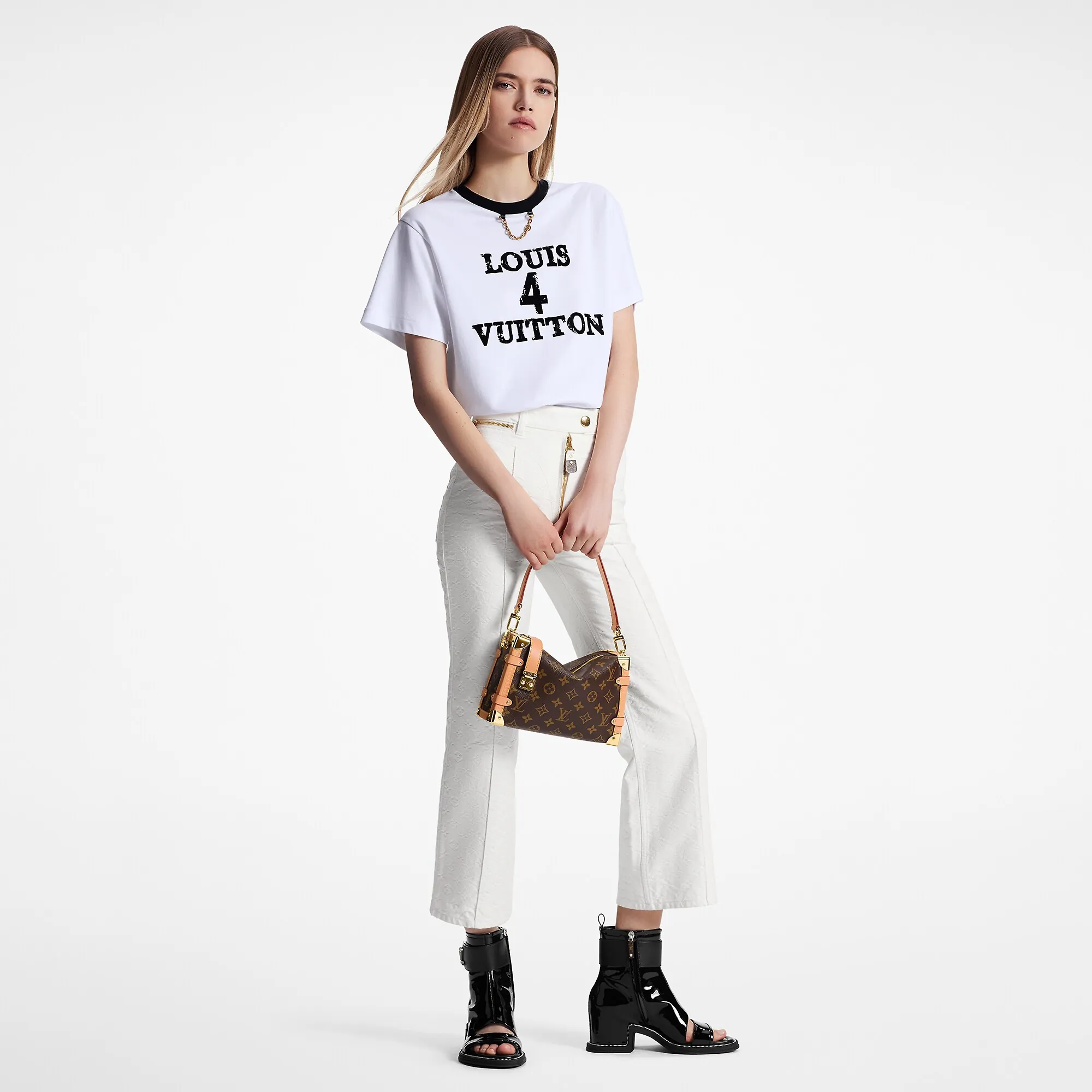 Louis Vuitton Louis 4 Vuitton T-Shirt - Women - Ready-to-Wear 1ABIQ9