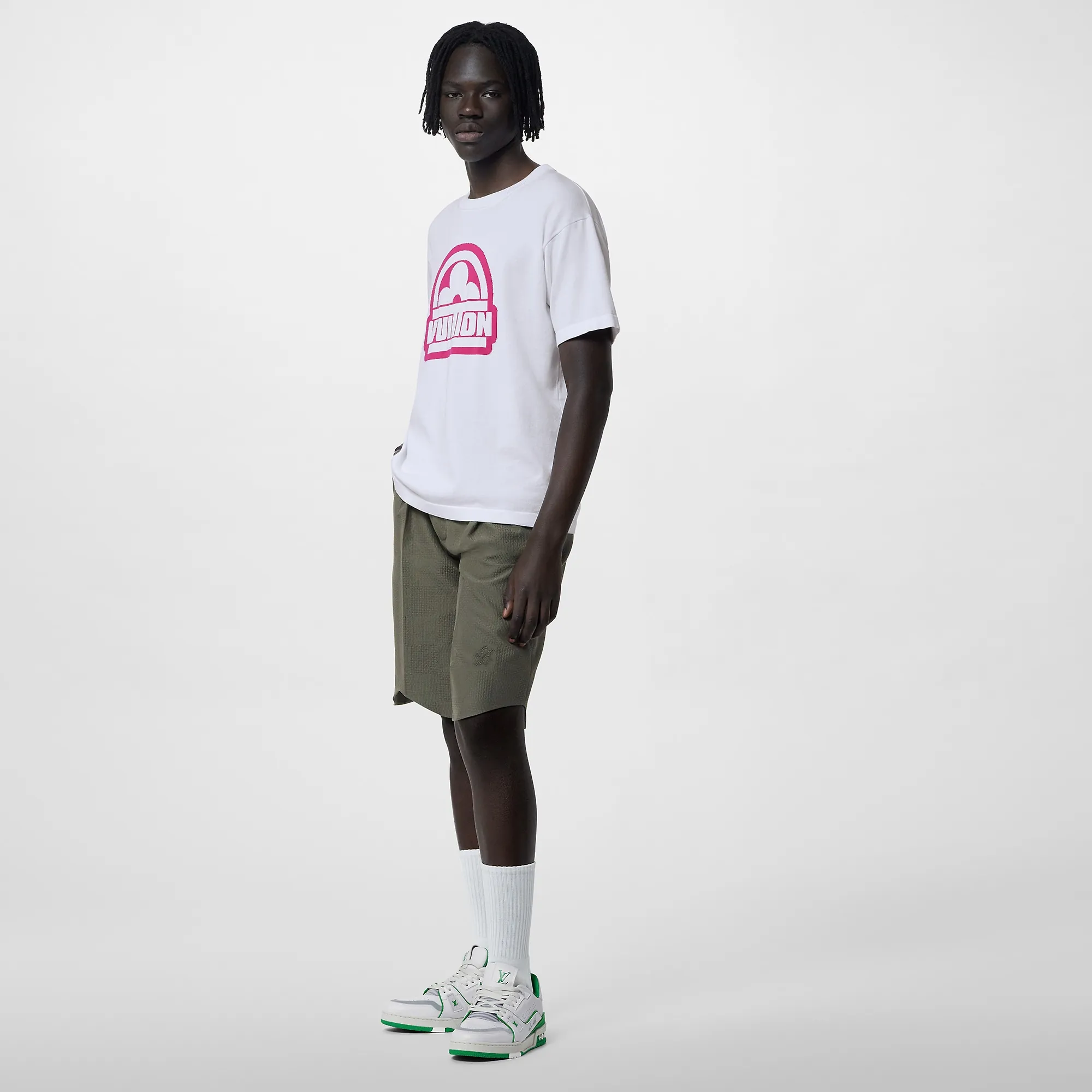 Louis Vuitton Cotton Short-Sleeved Crewneck - Men - Ready-to-Wear 1ABJ8K