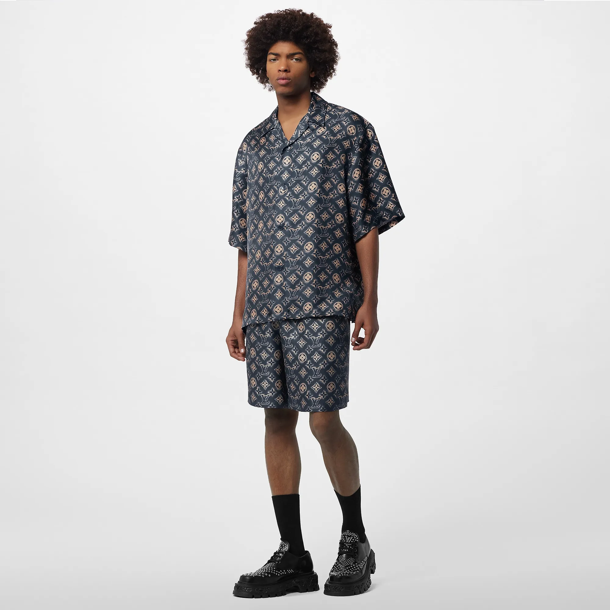 Louis Vuitton Monogram Silk Short - Men - Ready-to-Wear 1ABJJZ
