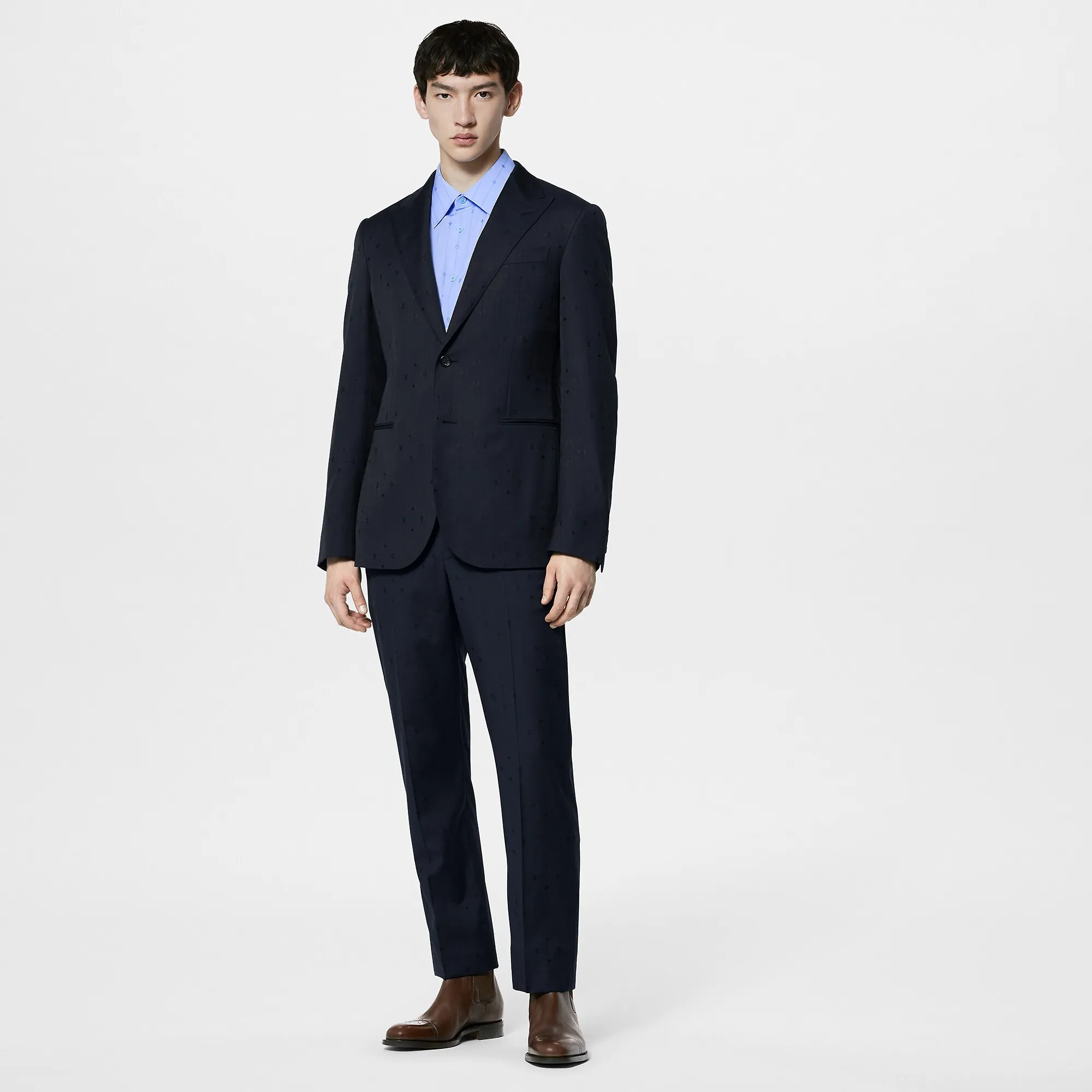 Louis Vuitton Single-Breasted Wool Pont Neuf Jacket - Men - Ready-to-Wear 1ABJQX