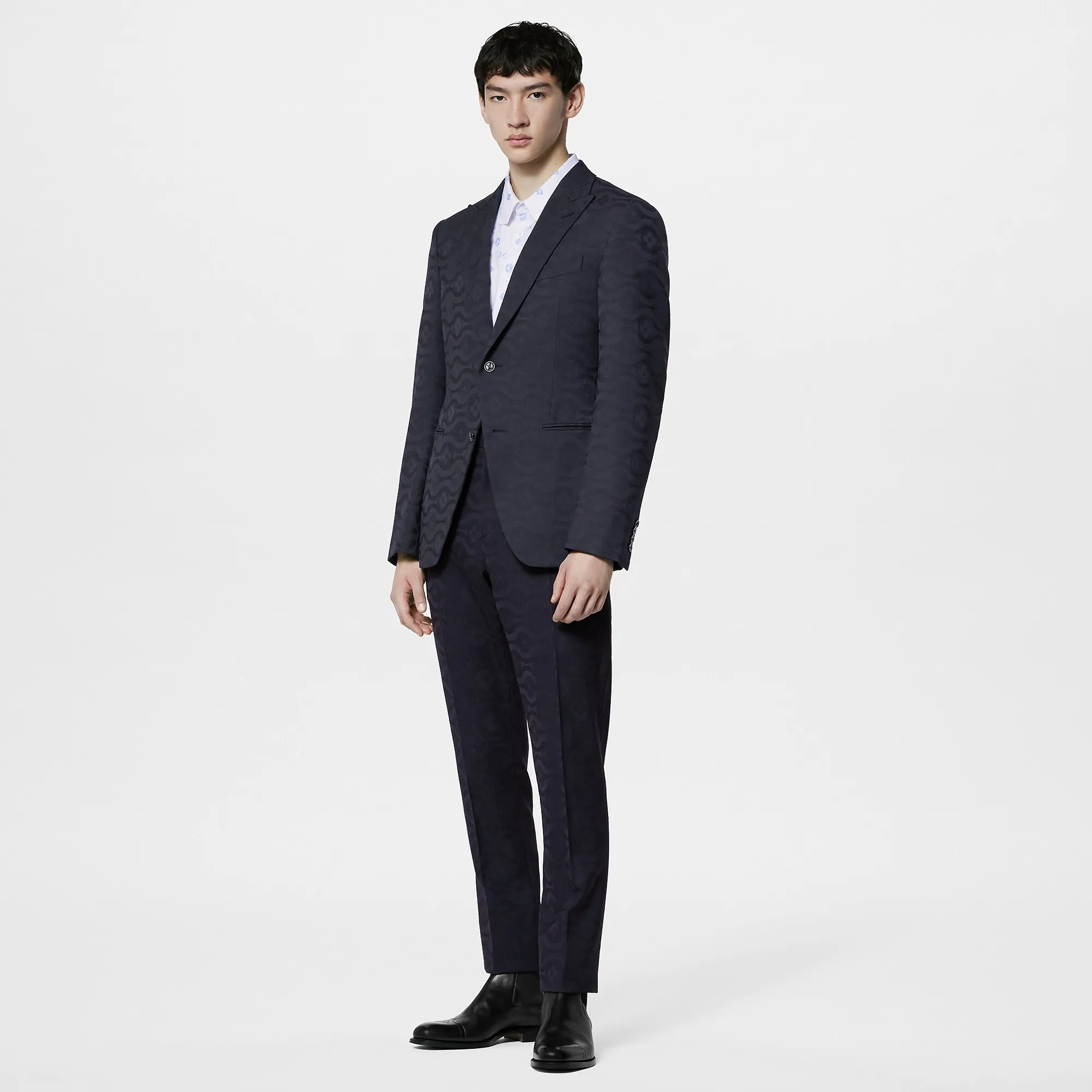 Louis Vuitton Single-Breasted Wool Pont Neuf Cutaway Jacket - Men - Ready-to-Wear 1ABJUG