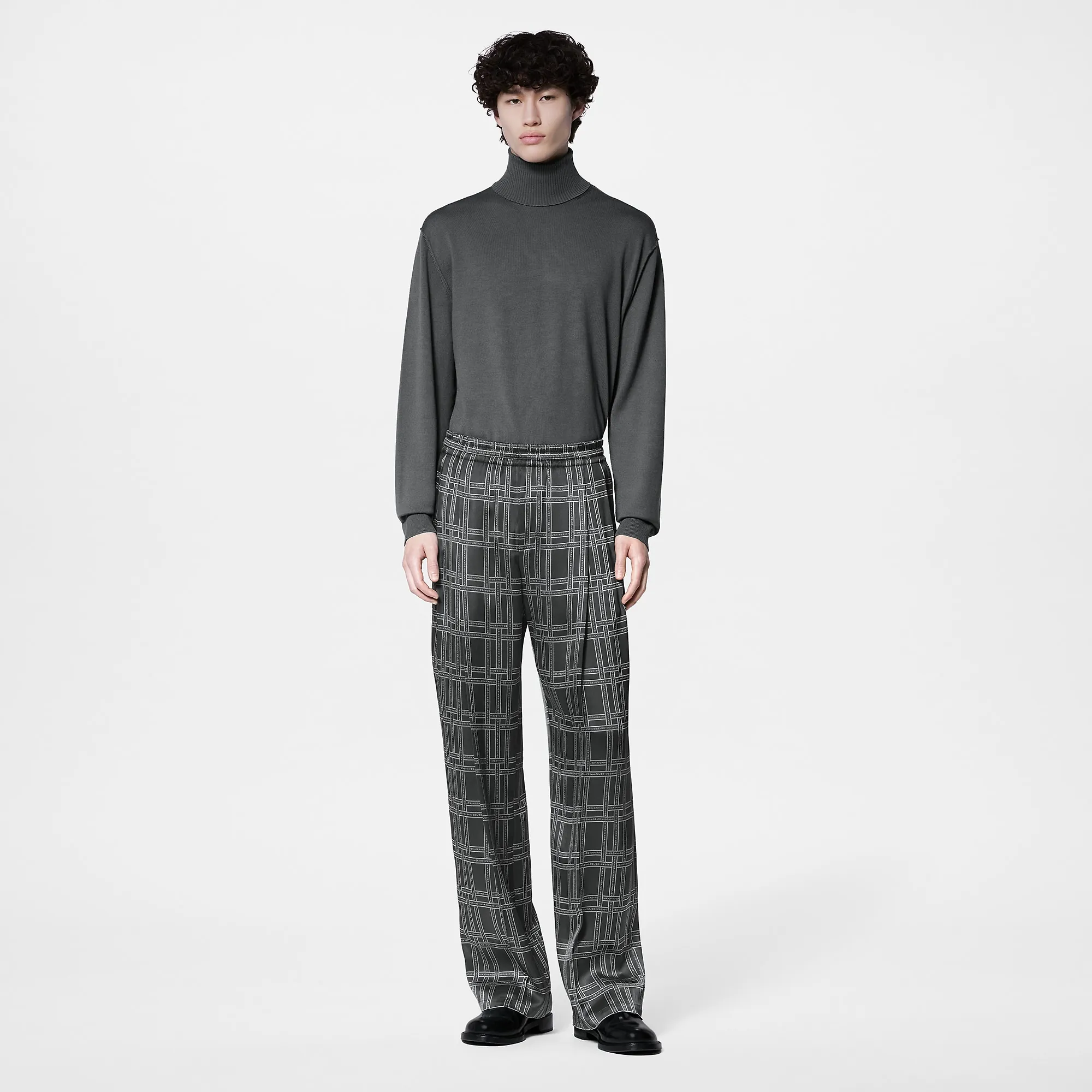 Louis Vuitton Silk Mix Pyjama Pants - Men - Ready-to-Wear 1ABJVE
