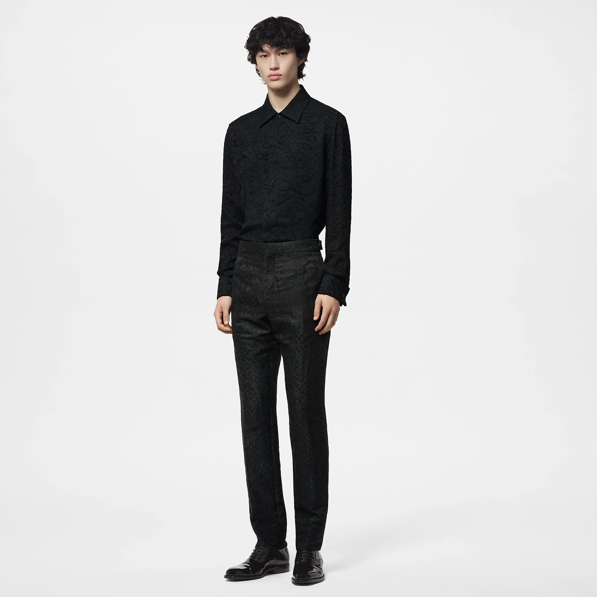 Louis Vuitton Silk Blend Cigarette Pants - Men - Ready-to-Wear 1ABJWZ