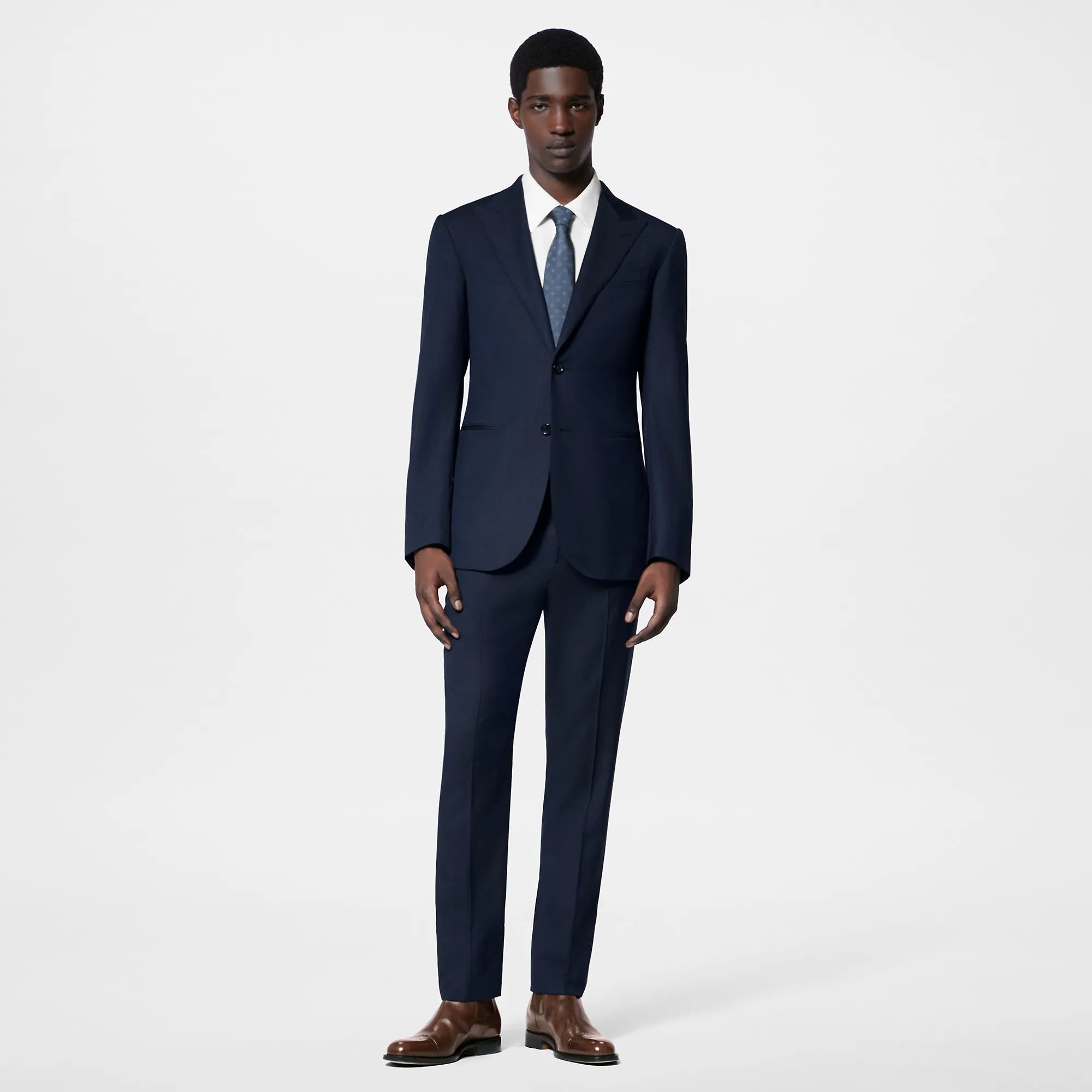 Louis Vuitton Single-Breasted Wool Pont Neuf Suit - Men - Ready-to-Wear 1ABN13