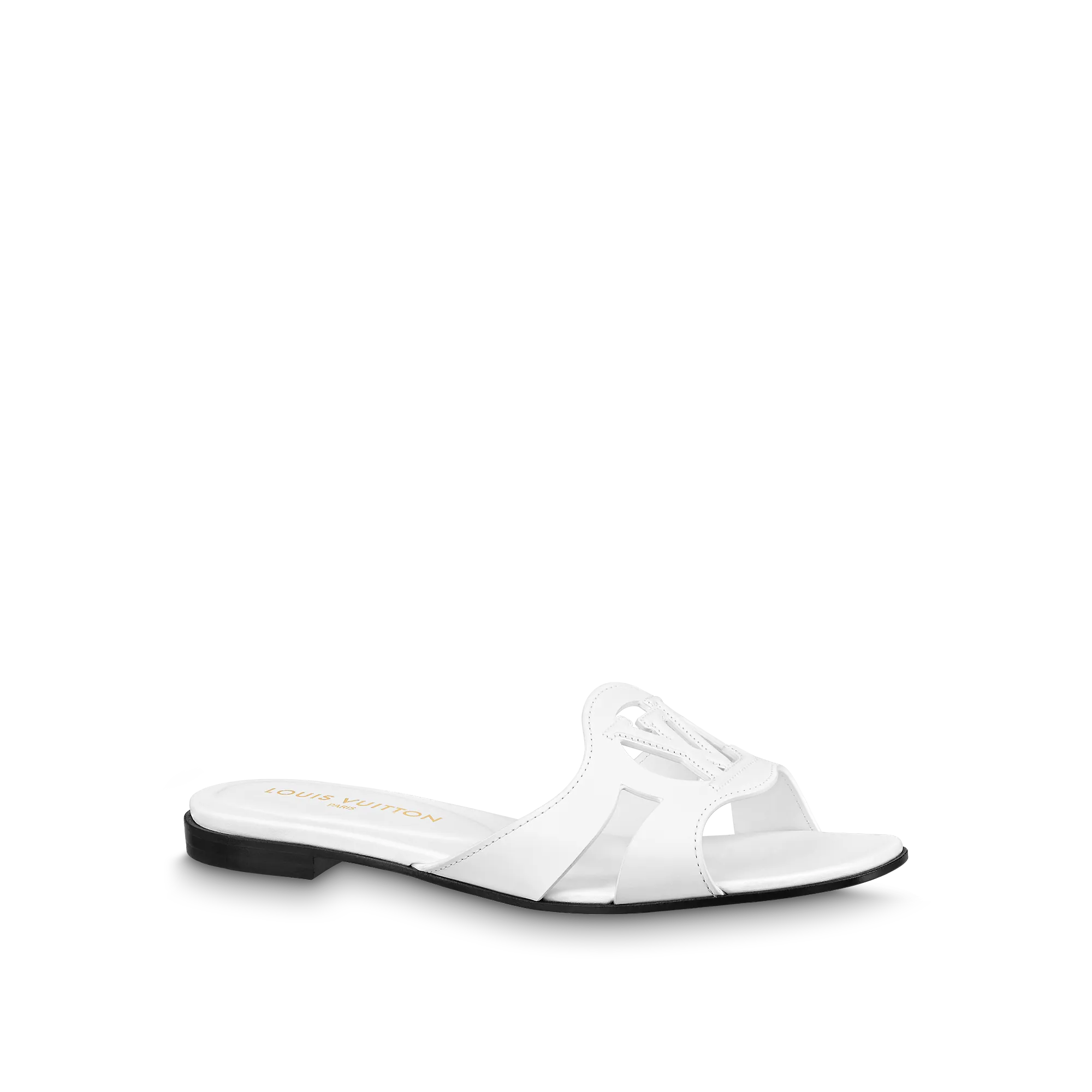 Louis Vuitton LV Isola Flat Mule - Women - Shoes 1ABOZK White