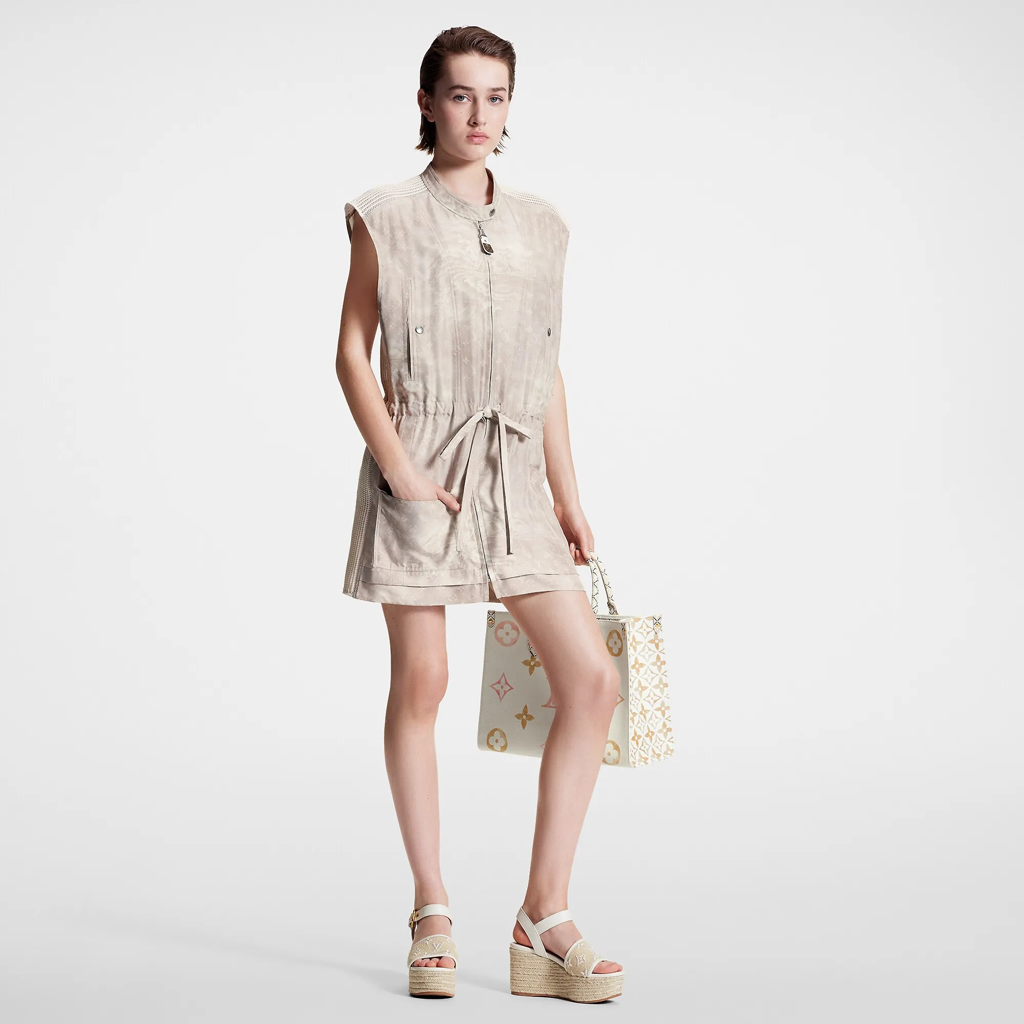 Louis Vuitton Tropical Monogram Sporty Mini Dress - Women - Ready-to-Wear 1ABQIF
