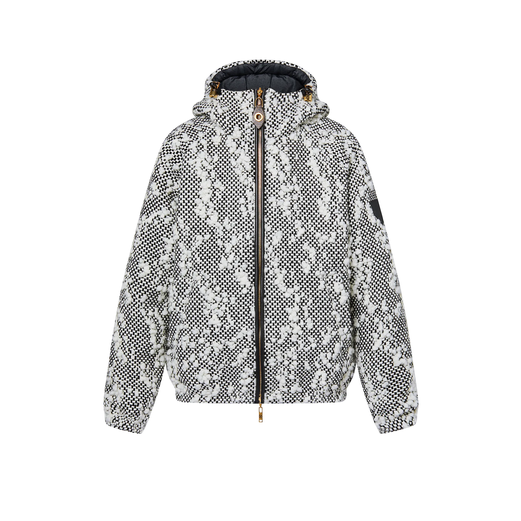 Louis Vuitton Reversible Textured Tweed Jacket - Women - Ready-to-Wear 1ABQPB