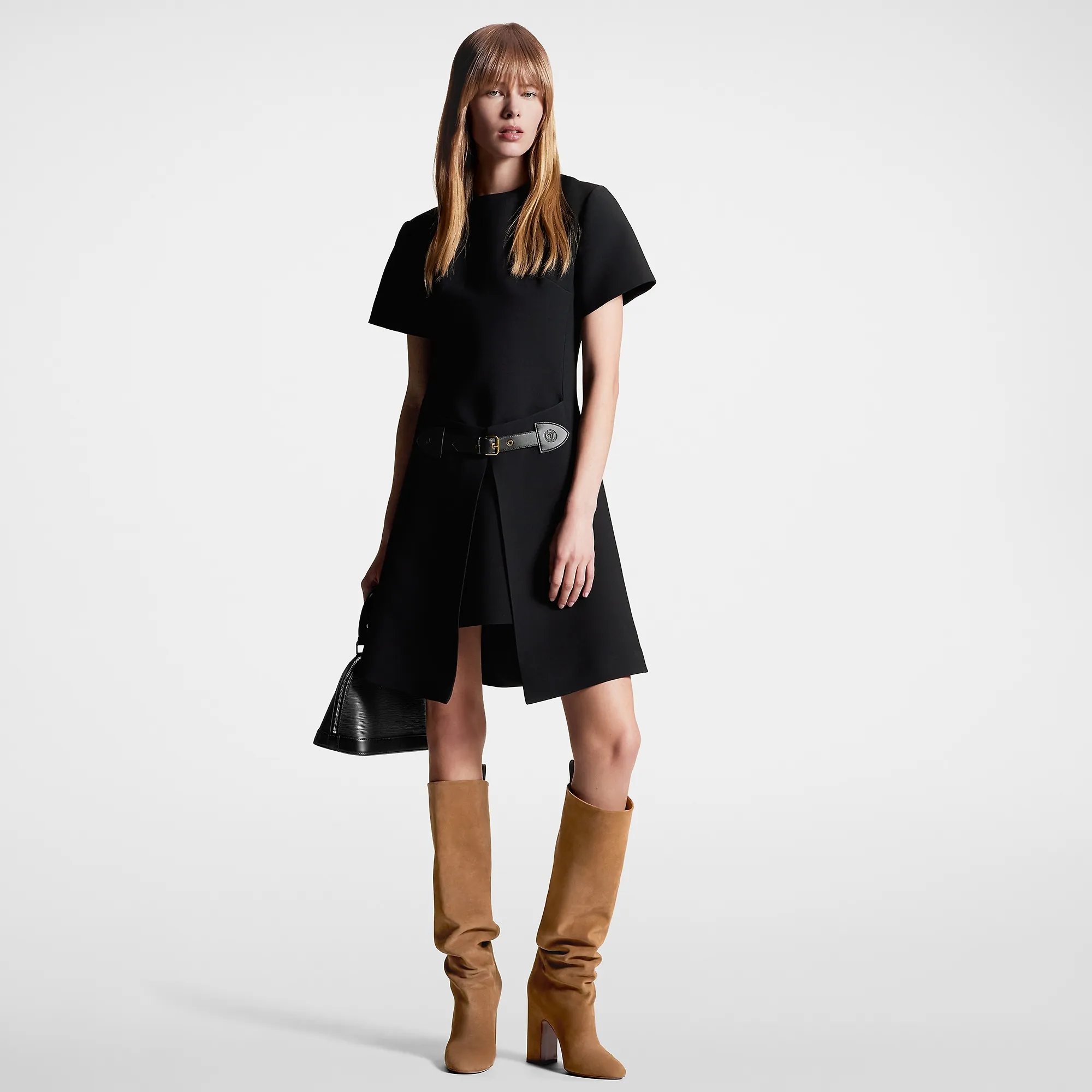 Louis Vuitton Trompe L’Oeil Wrap Front Dress - Women - Ready-to-Wear 1ABRS8