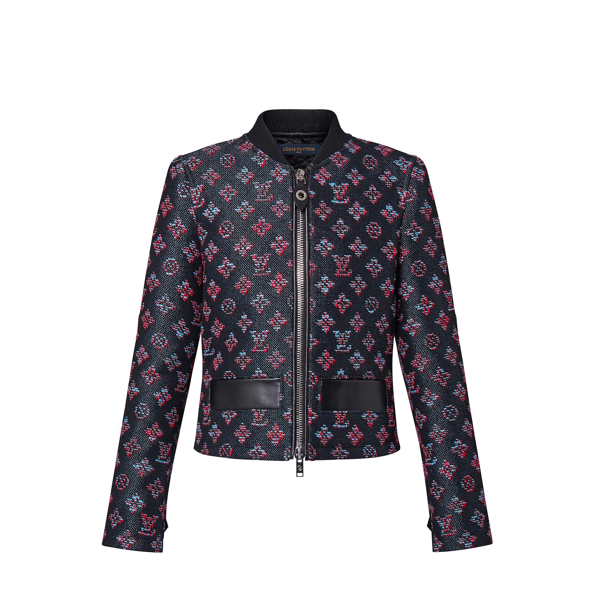 Louis Vuitton Monogram Jacquard Zip-Up Jacket - Women - Ready-to-Wear 1ABRZT