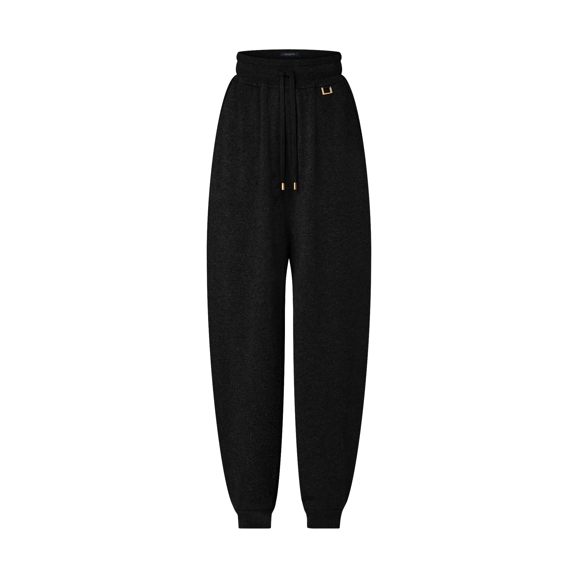 Louis Vuitton D-Ring Detail Cashmere Jogging Pants - Women - Ready-to-Wear 1ABSK3 Black