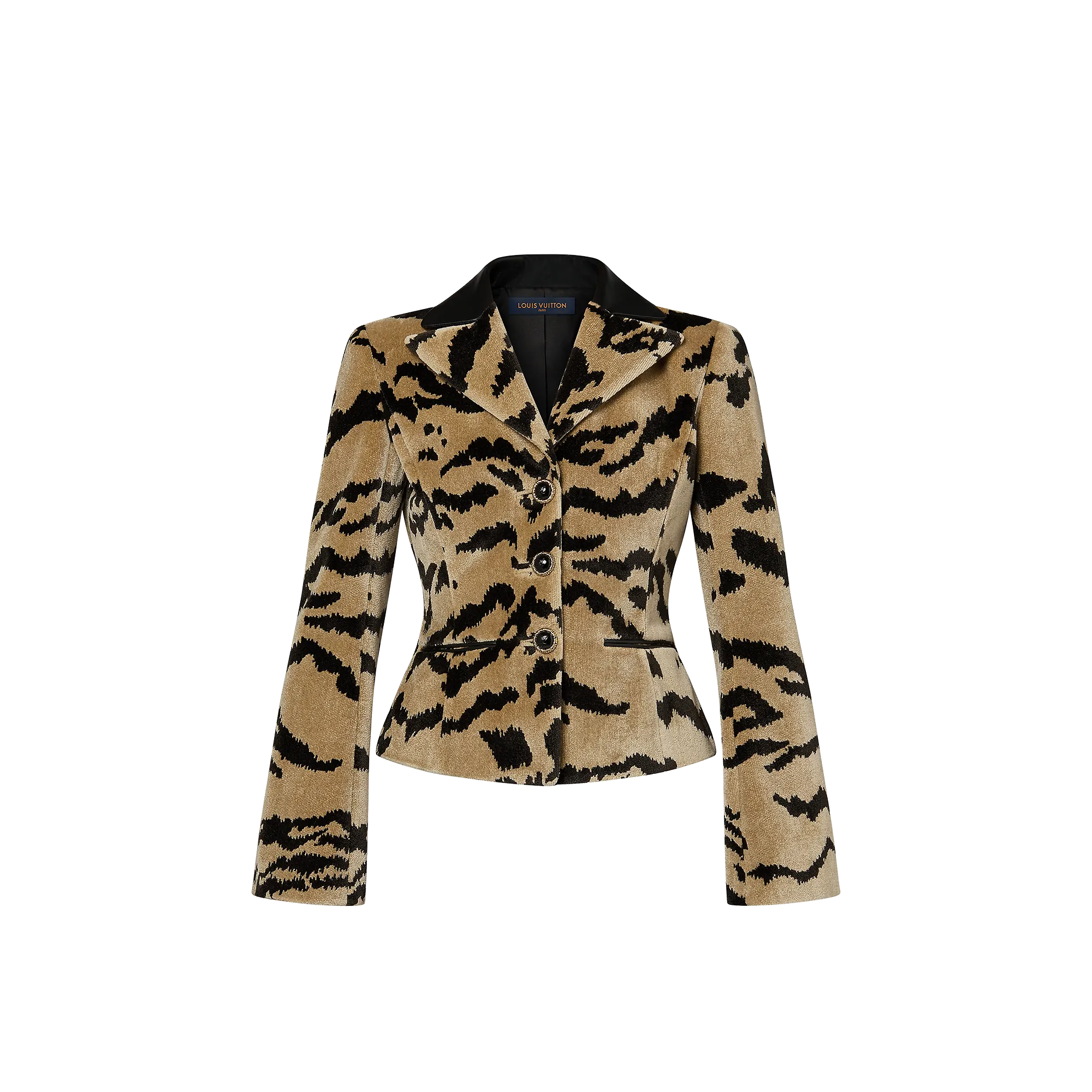 Louis Vuitton Velvet Tiger Blazer - Women - Ready-to-Wear 1ABSU0