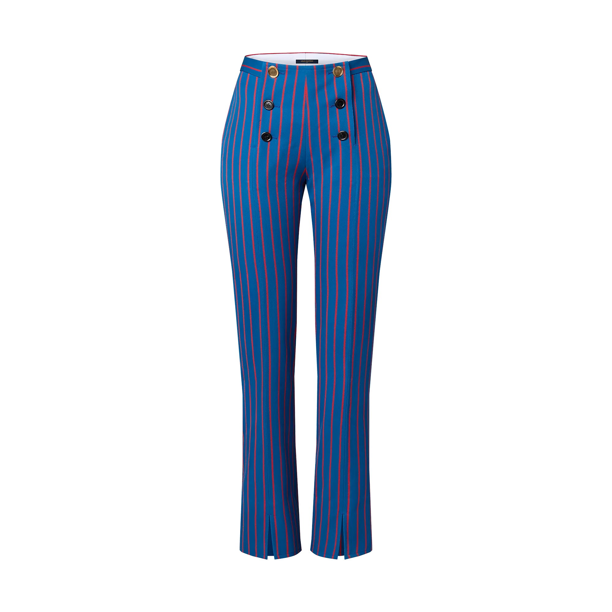 Louis Vuitton Tailored Pinstripe Sailor Pants - Women - Ready-to-Wear 1ABSWR