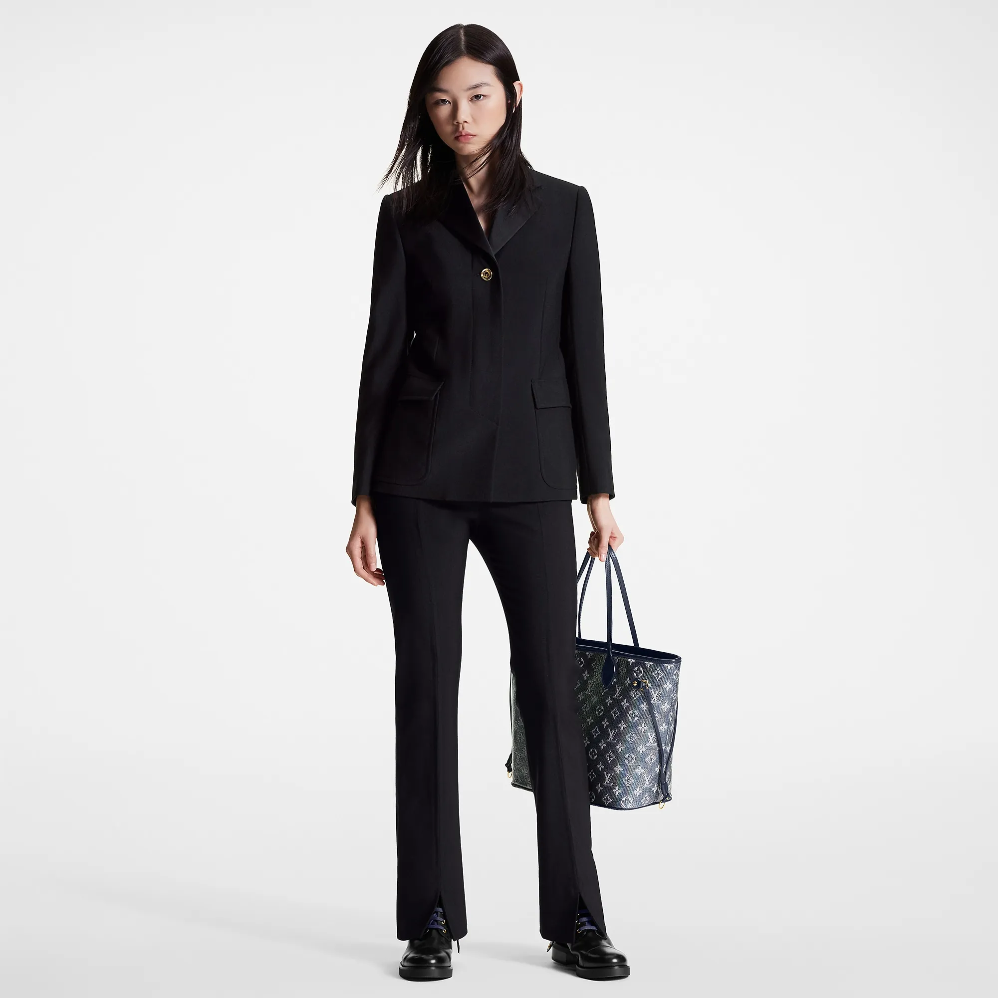 Louis Vuitton Golden Button Blazer - Women - Ready-to-Wear 1ABSY0