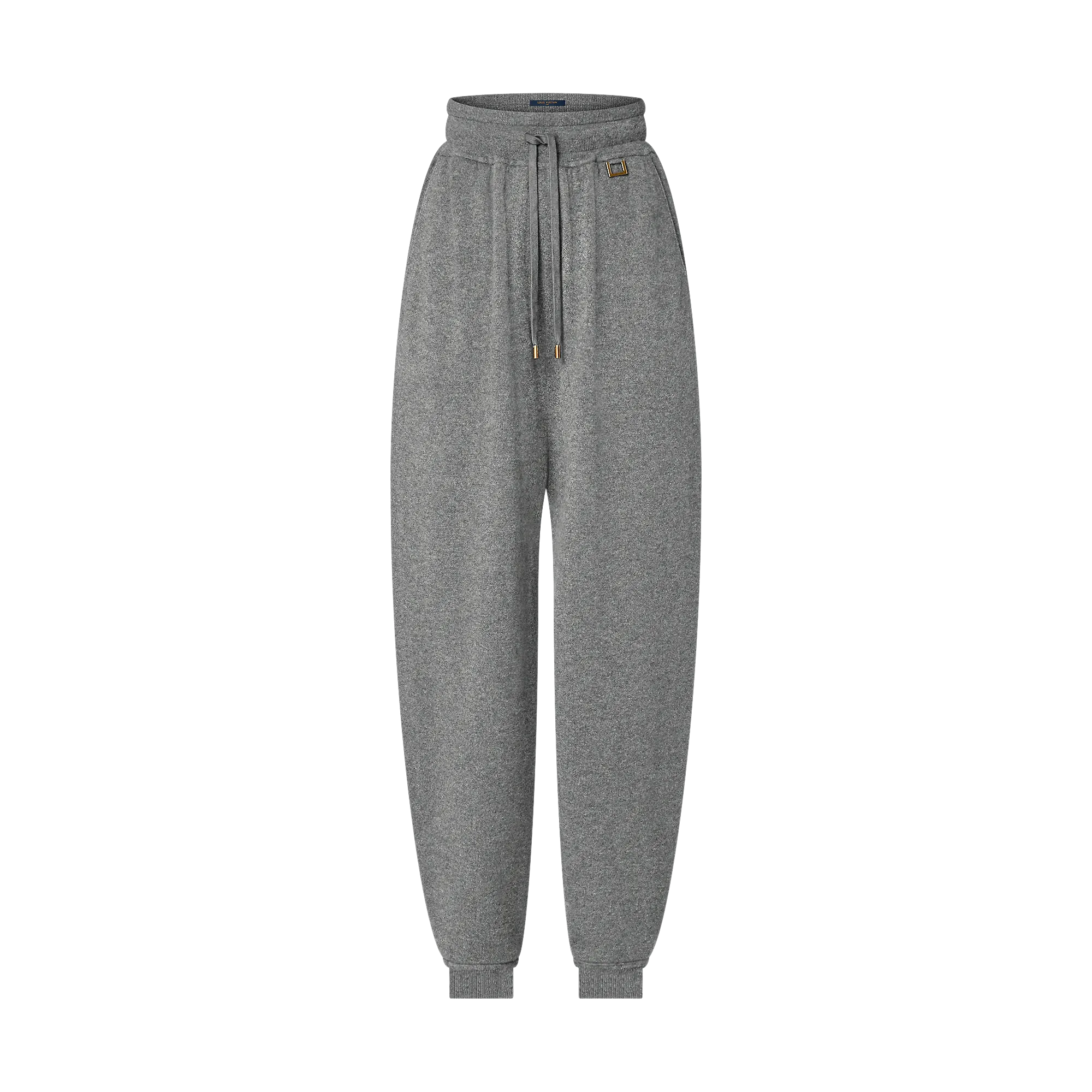 Louis Vuitton D-Ring Detail Cashmere Jogging Pants - Women - Ready-to-Wear 1ABT37 Heather Grey
