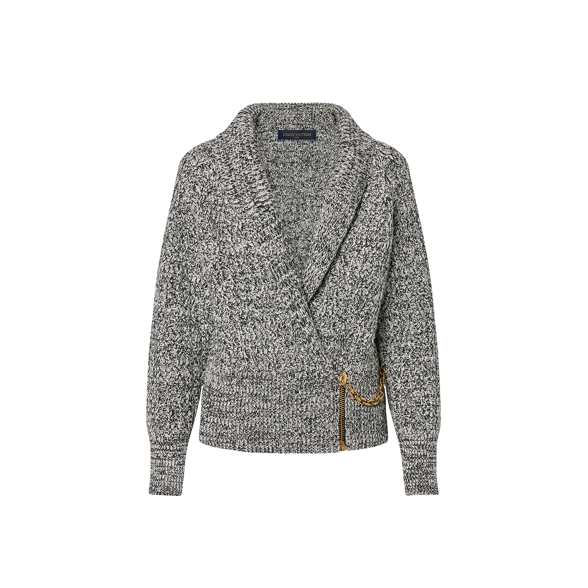 Louis Vuitton LV Chain Shawl Collar Cardigan - Women - Ready-to-Wear 1ABT7A