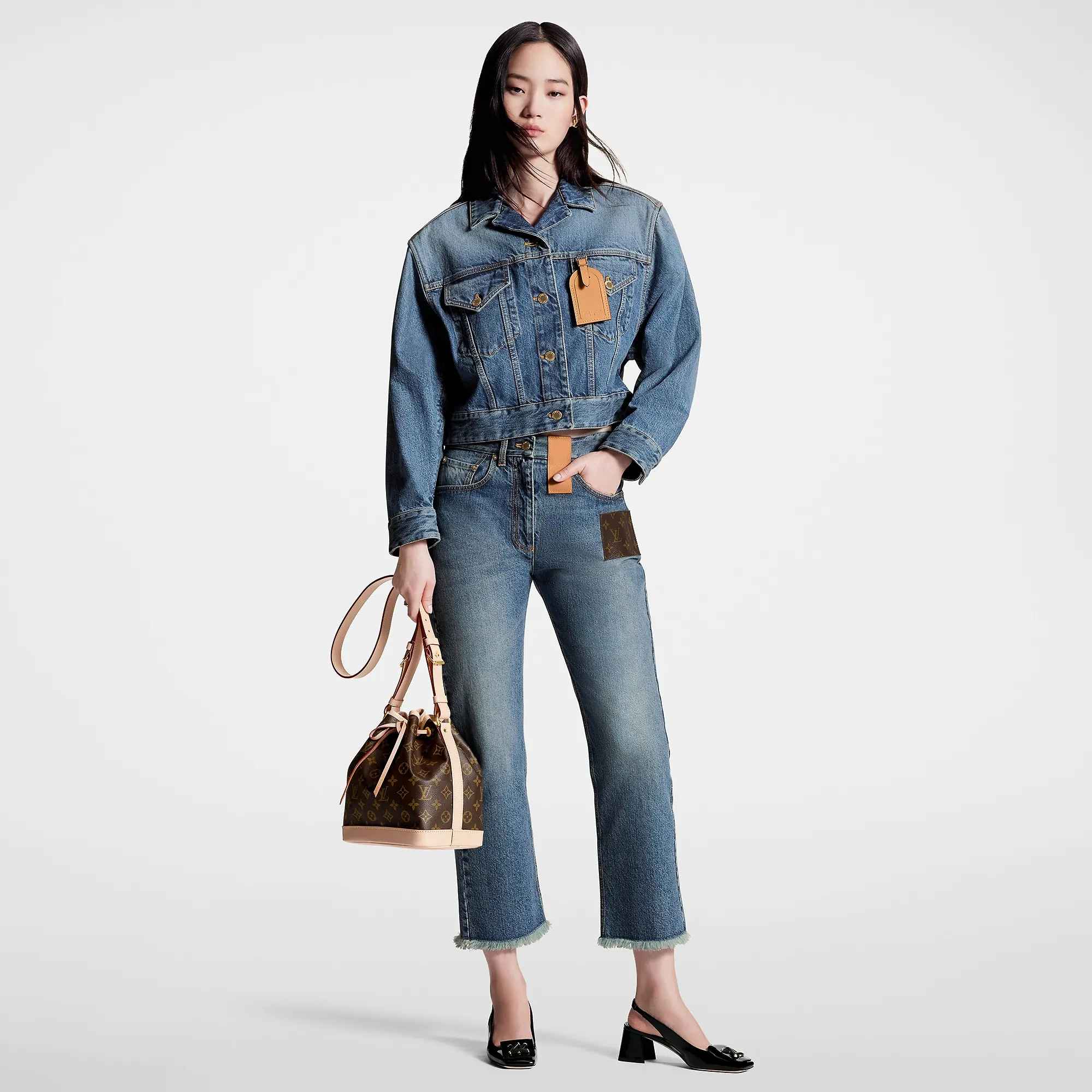 Louis Vuitton Stonewashed Trucker Jacket - Women - Ready-to-Wear 1ABT8Z