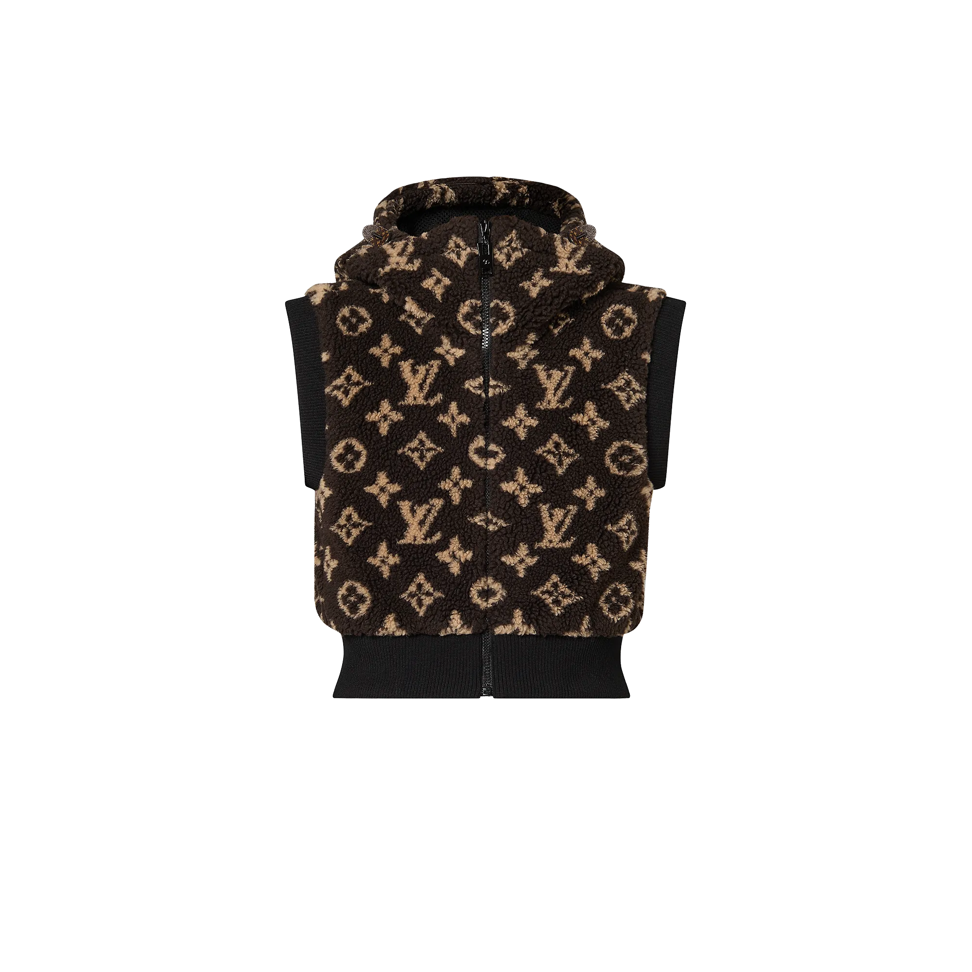 Louis Vuitton Sleeveless Monogram Teddy Jacket - Women - Ready-to-Wear 1ABYFT