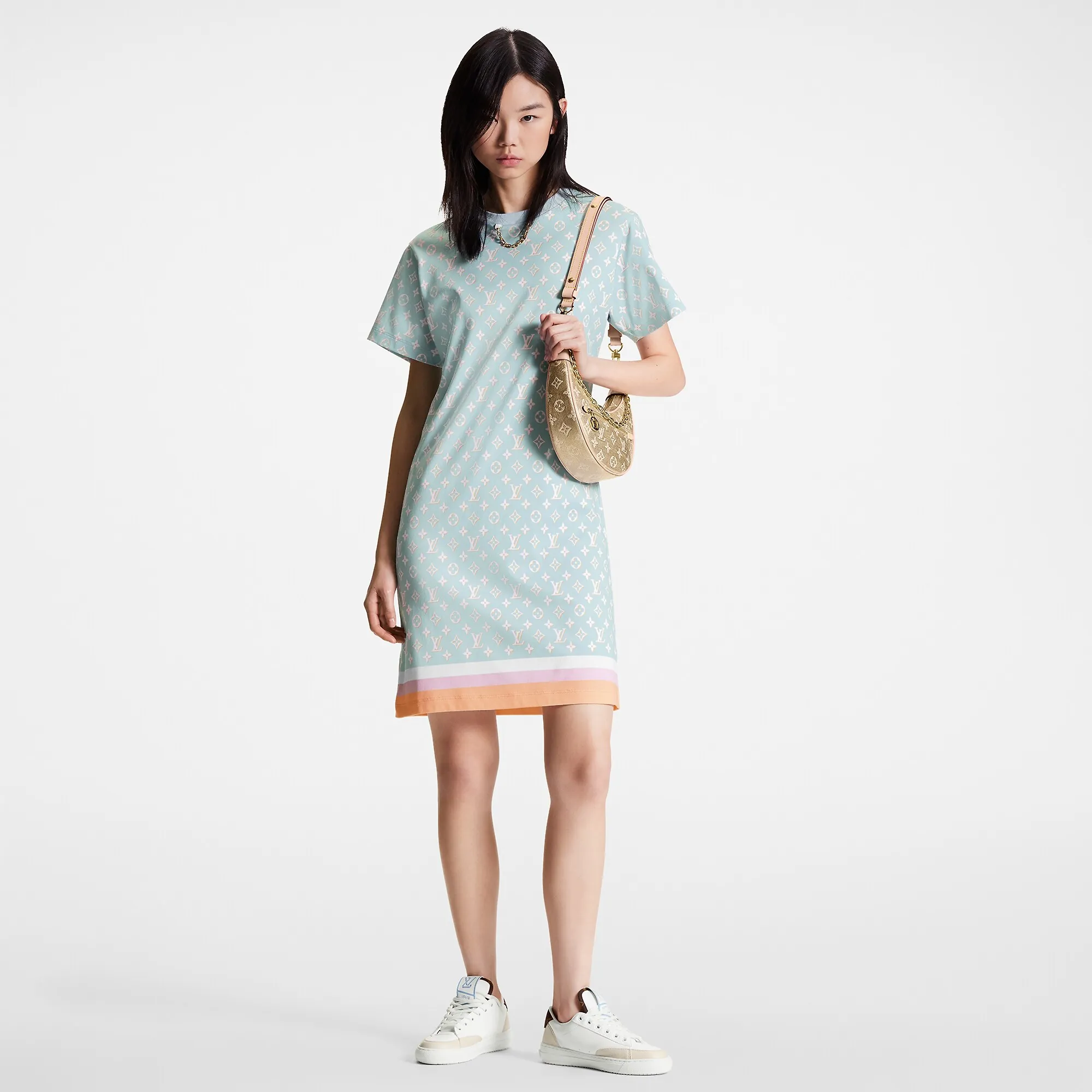 Louis Vuitton Monogram T-Shirt Dress - Women - Ready-to-Wear 1ABYHW