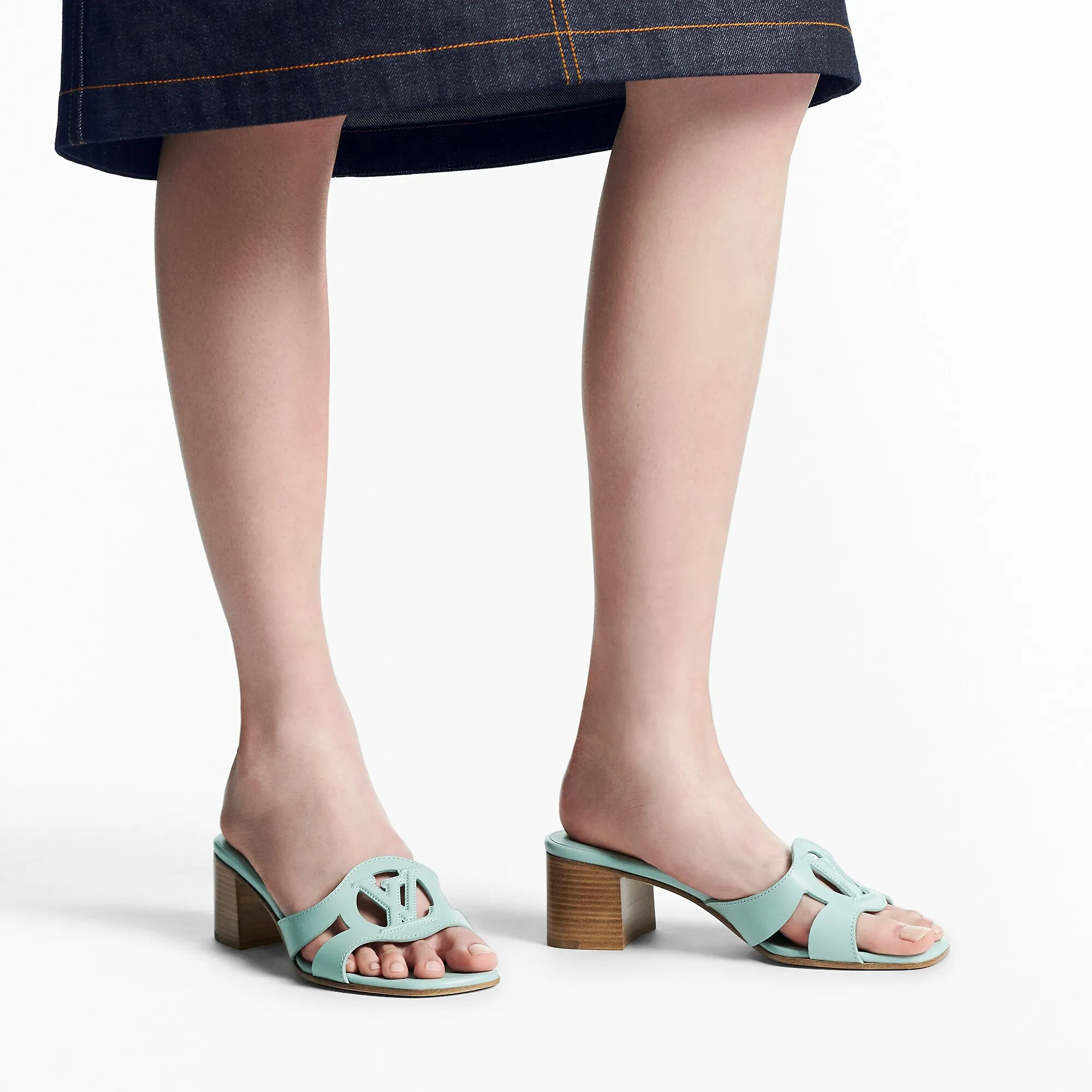 Louis Vuitton LV Isola Mule - Women - Shoes 1ABYSW Light Blue