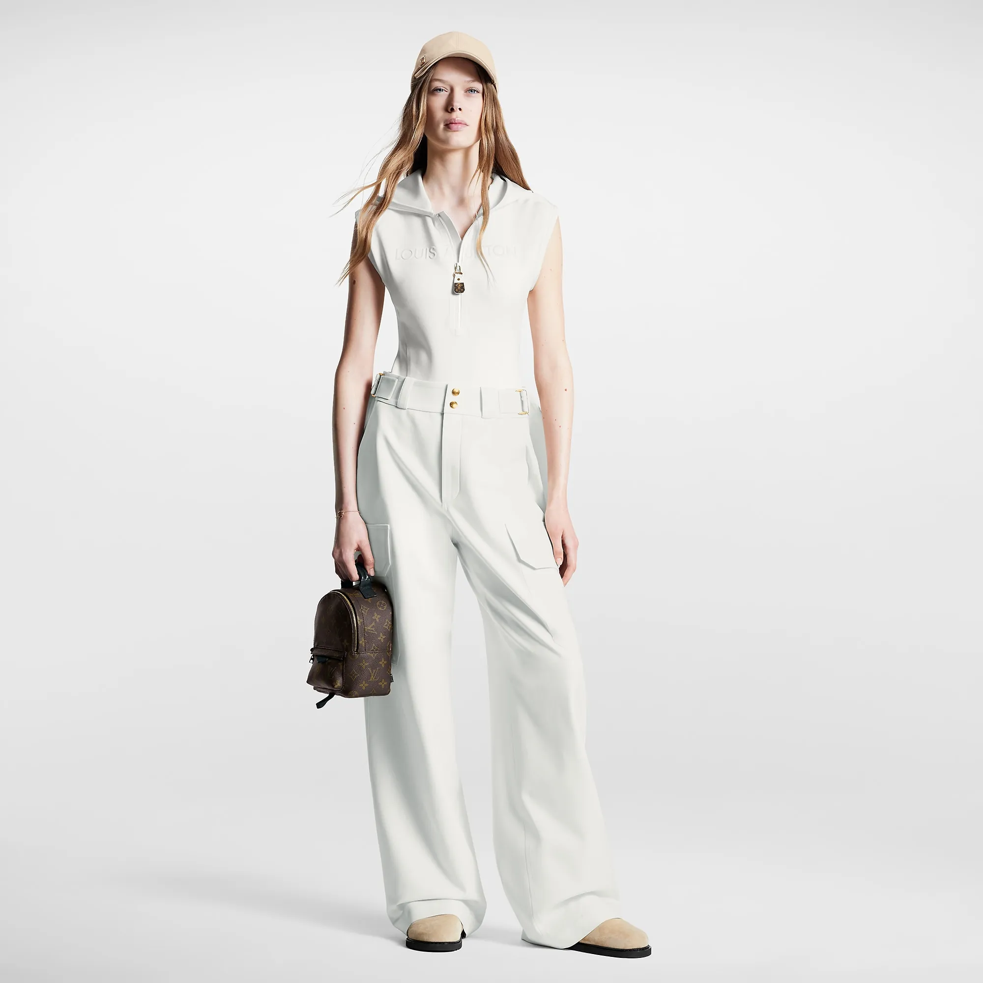 Louis Vuitton Hooded Body - Women - Ready-to-Wear 1AC0C1 Egg Shell