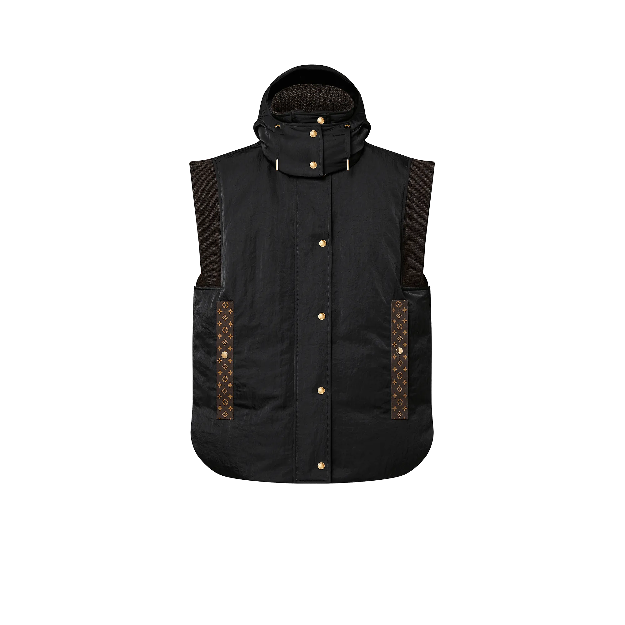 Louis Vuitton Monogram Accent Sleeveless Jacket - Women - Ready-to-Wear 1AC0F5