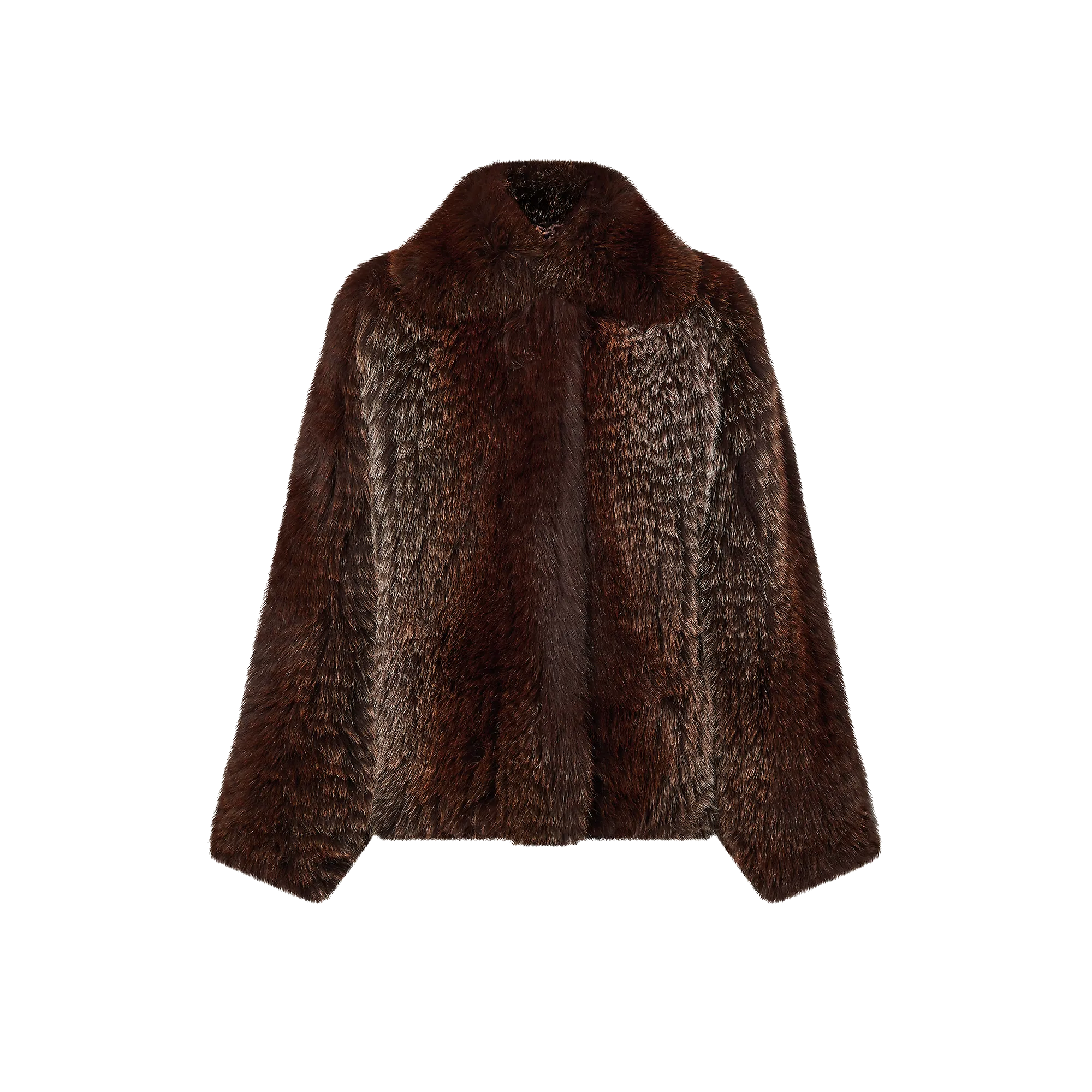 Louis Vuitton Oversized Fox Fur Jacket - Women - Ready-to-Wear 1AC0JP