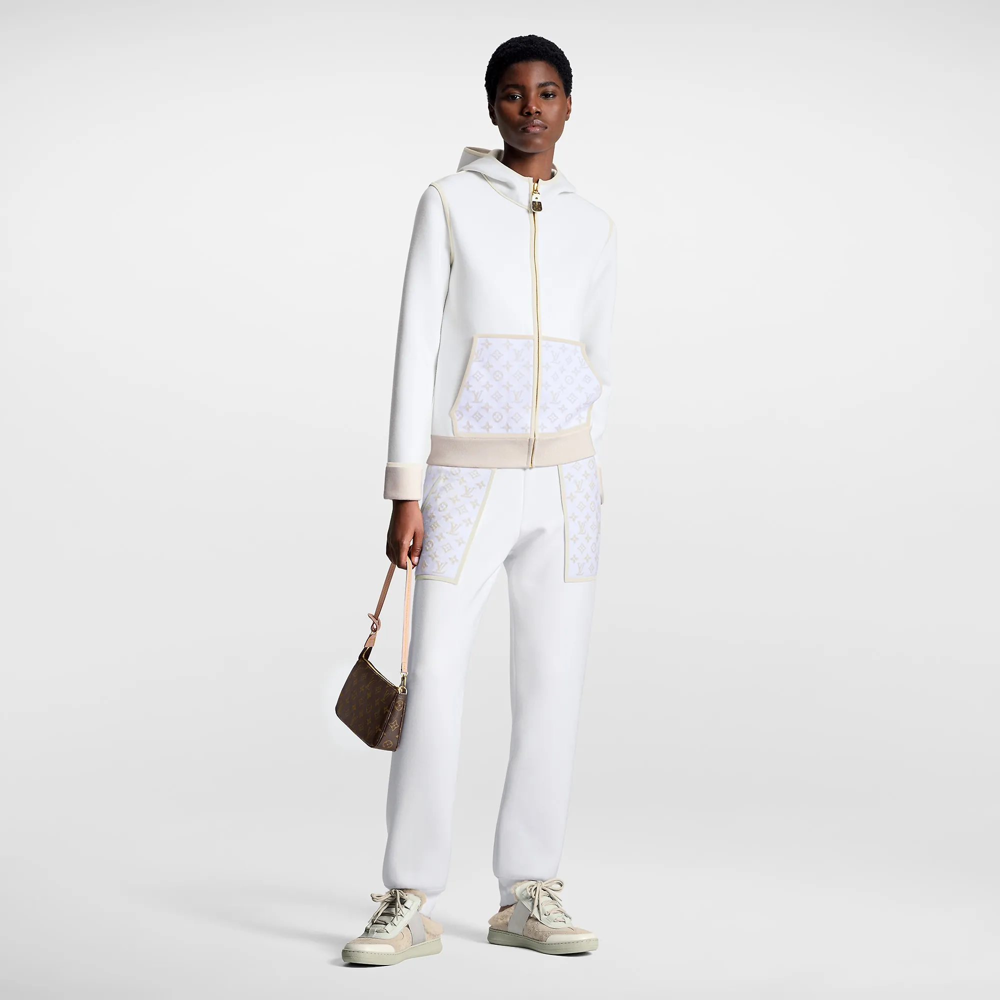 Louis Vuitton Monogram Pocket Hoodie - Women - Ready-to-Wear 1AC0RJ