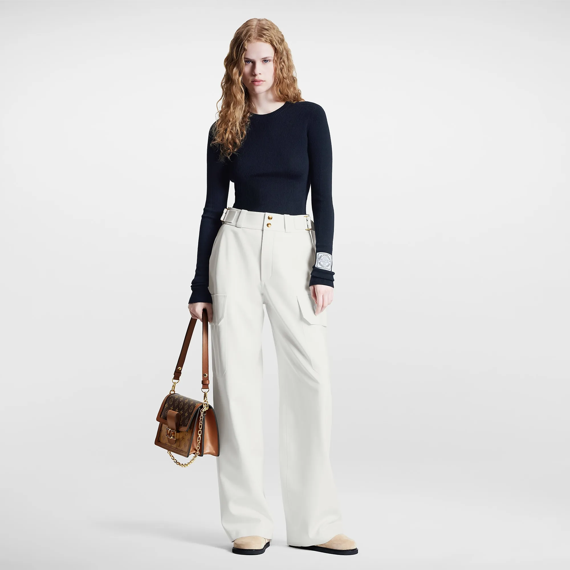 Louis Vuitton Fine Ribbed Knit Sweater - Women - Ready-to-Wear 1AC117