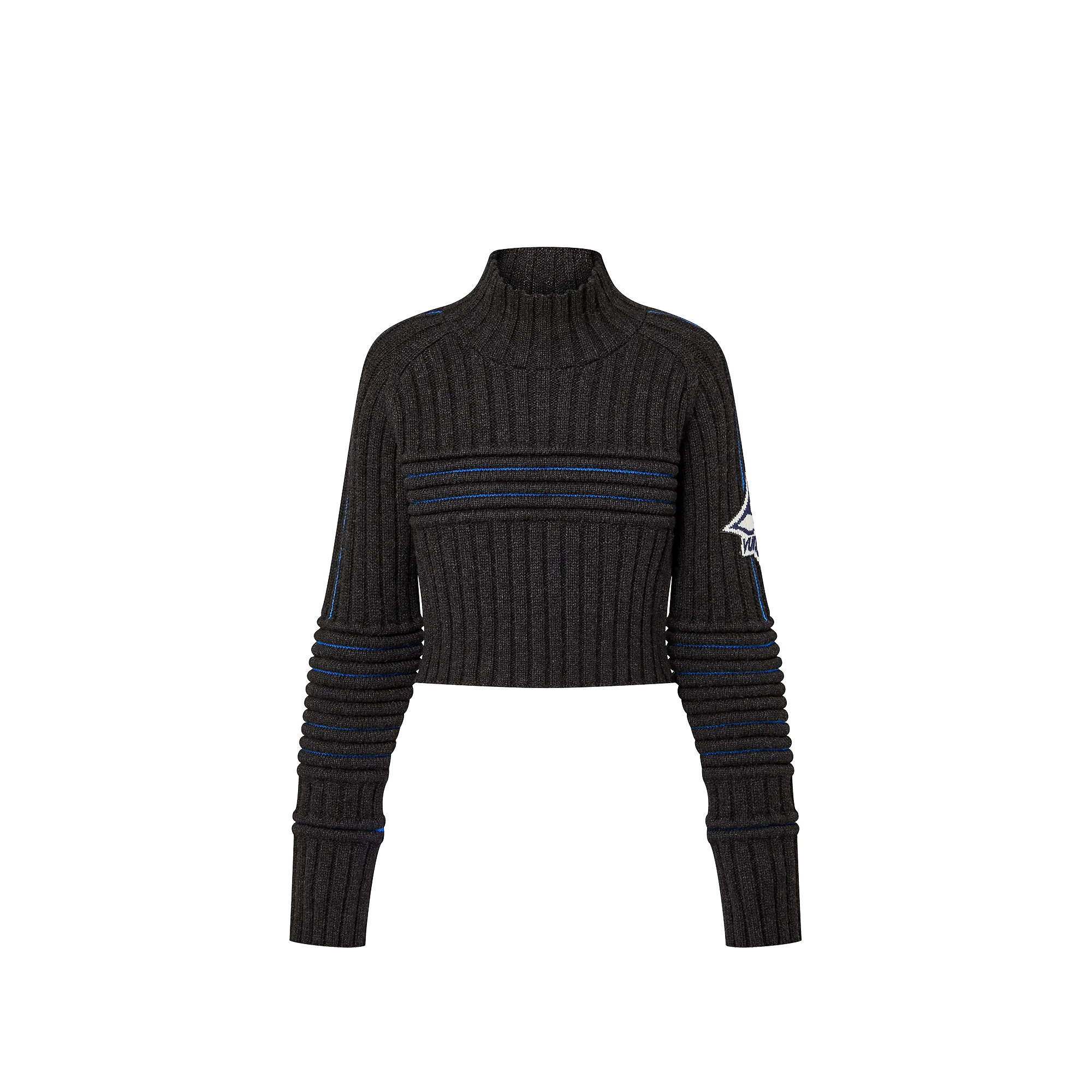 Louis Vuitton Contrast Accent Cropped Pullover - Women - Ready-to-Wear 1AC1BQ