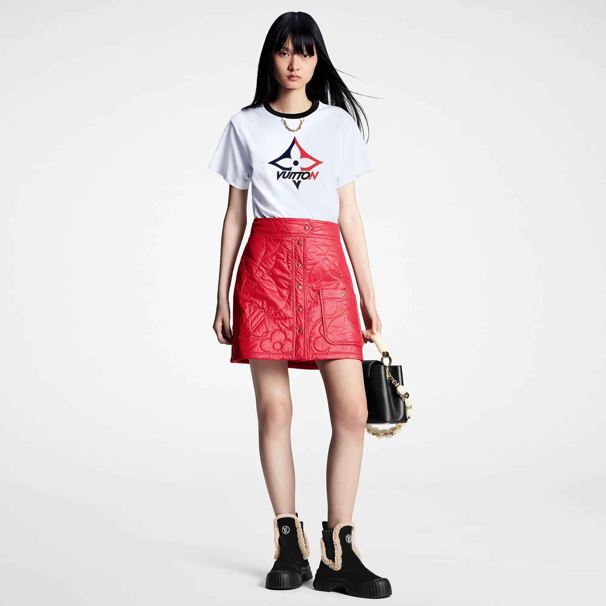 Louis Vuitton LV Snowflake T-Shirt - Women - Ready-to-Wear 1AC1JV