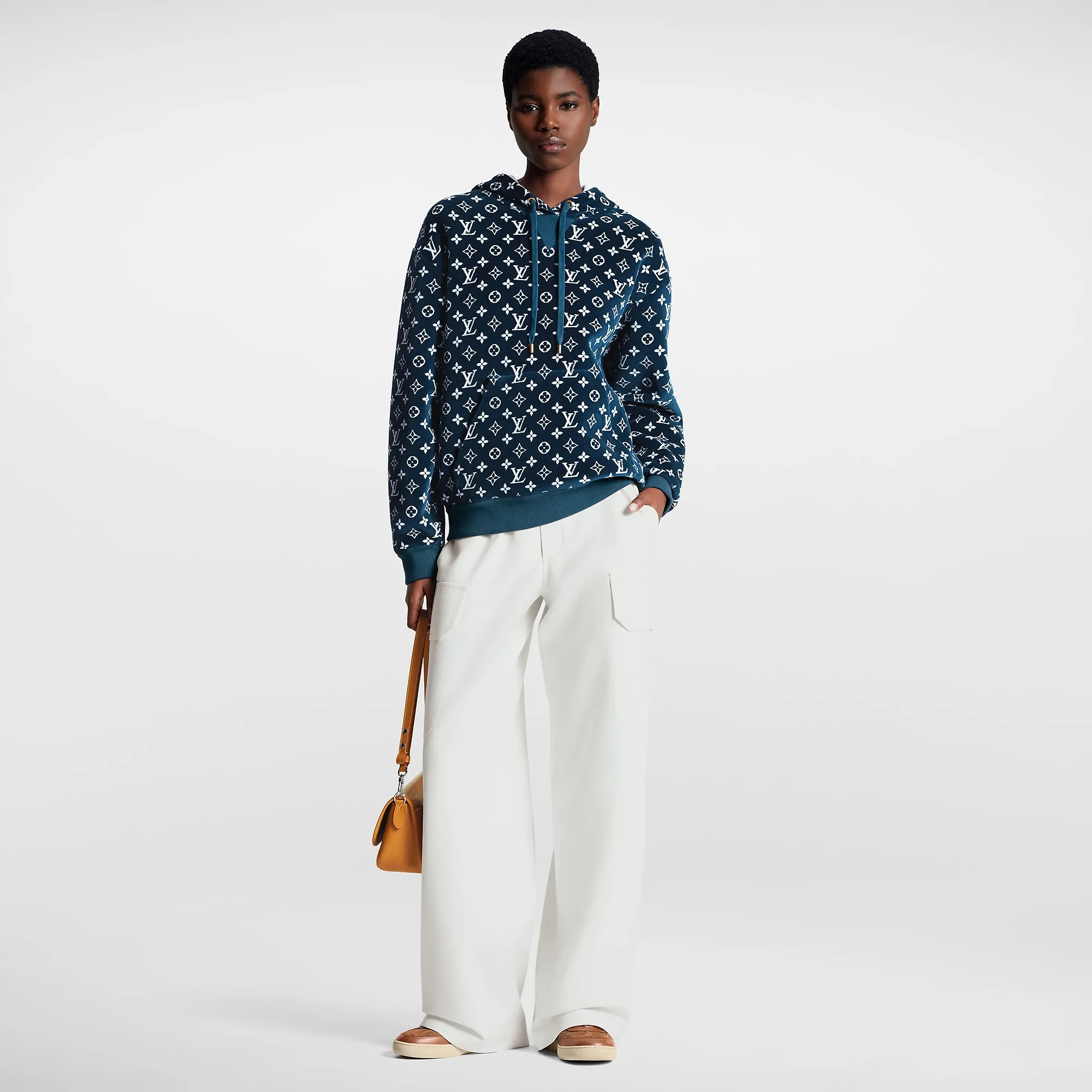 Louis Vuitton Monogram Toweling Hoodie - Women - Ready-to-Wear 1AC2I6