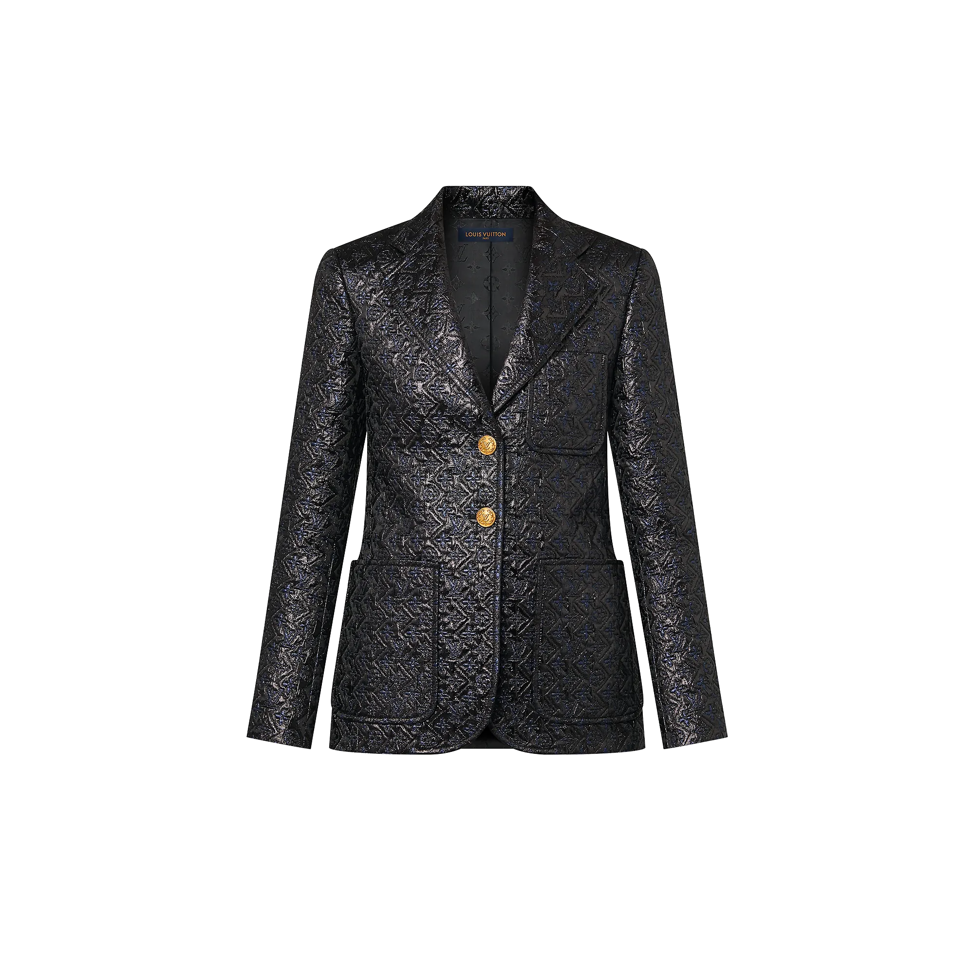 Louis Vuitton Lurex Monogram Preppy Blazer - Women - Ready-to-Wear 1AC2JK