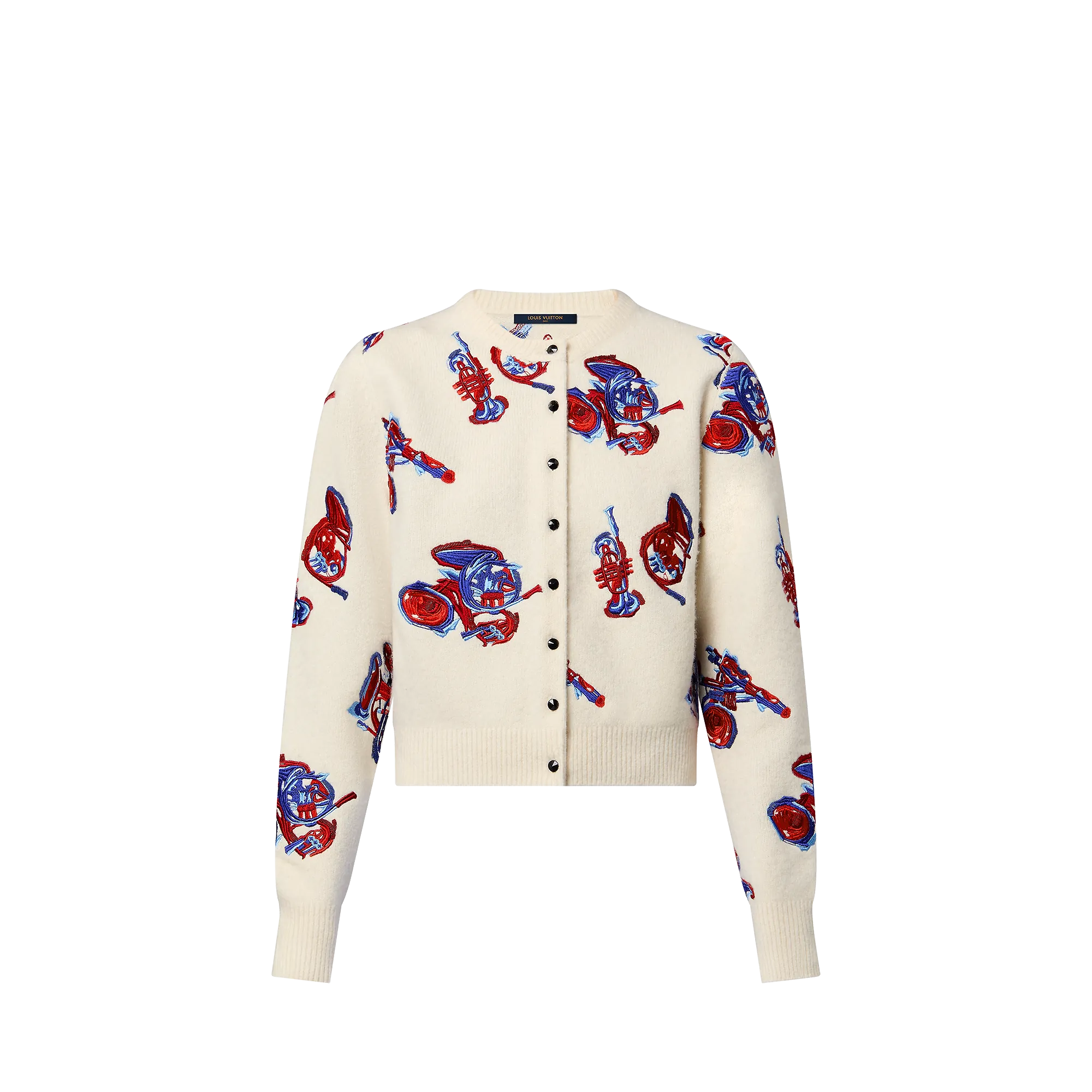 Louis Vuitton Embroidered Trumpet Cardigan - Women - Ready-to-Wear 1AC34K