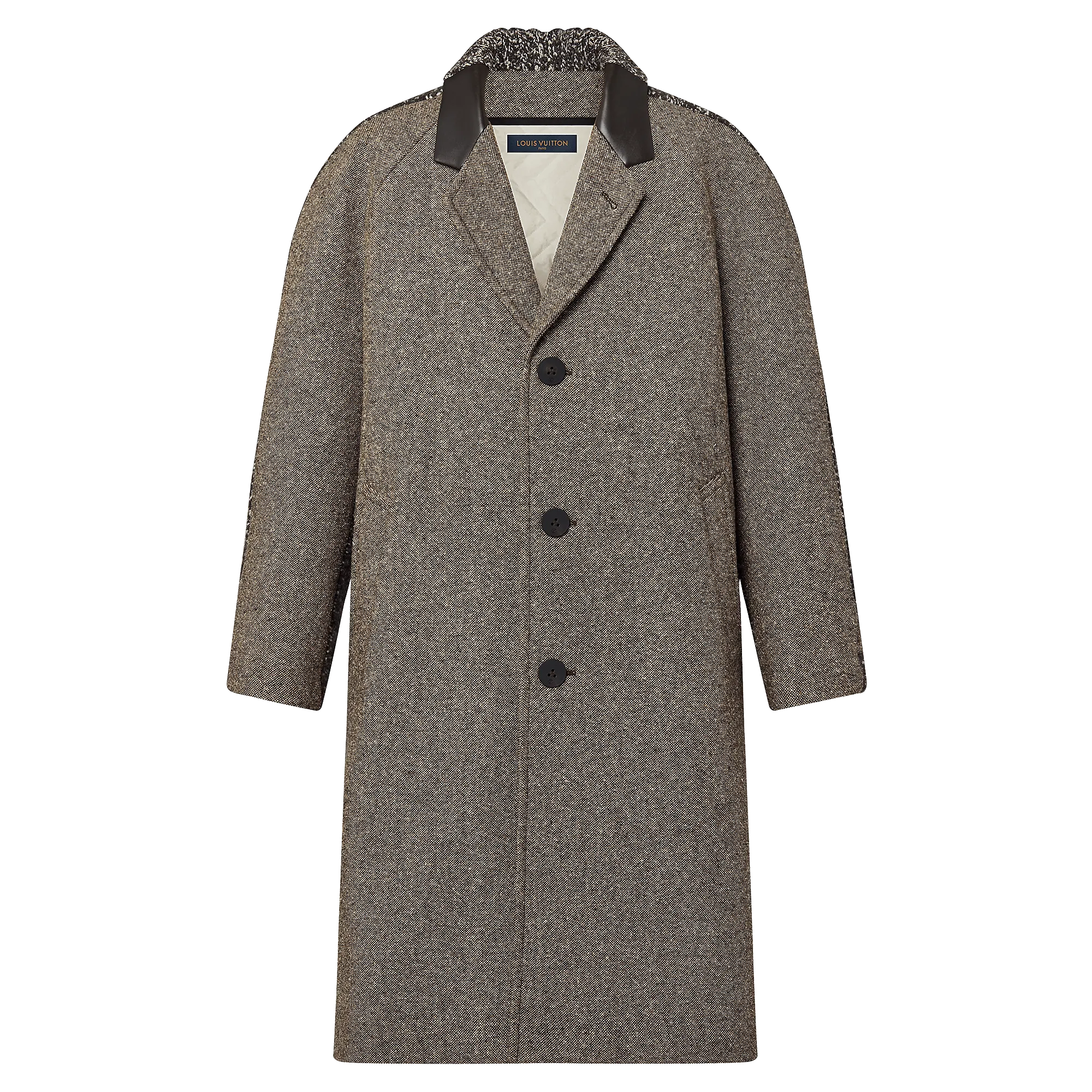 Louis Vuitton Bi-Material Long Coat - Women - Ready-to-Wear 1AC3E1