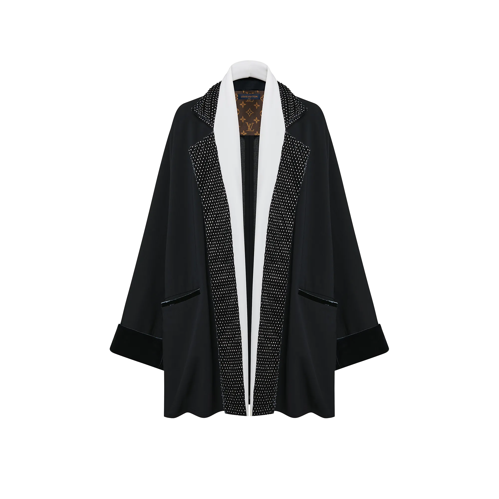 Louis Vuitton Crystal Lapel Robe Jacket - Women - Ready-to-Wear 1AC3F3