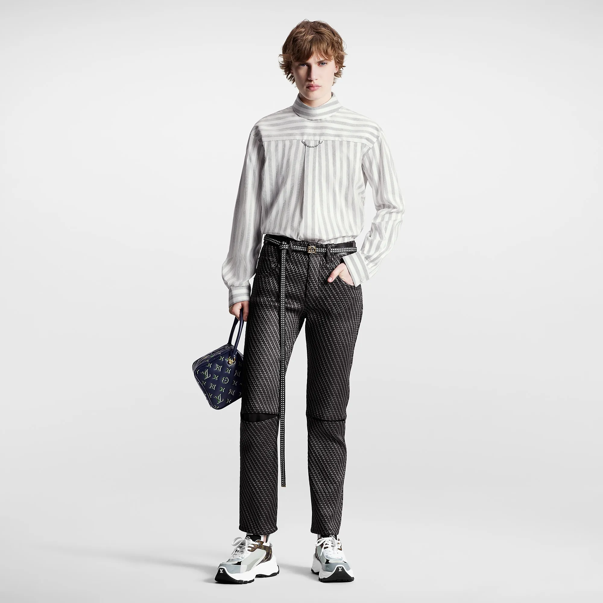 Louis Vuitton Striped Reversed Shirt - Women - Ready-to-Wear 1AC3J3