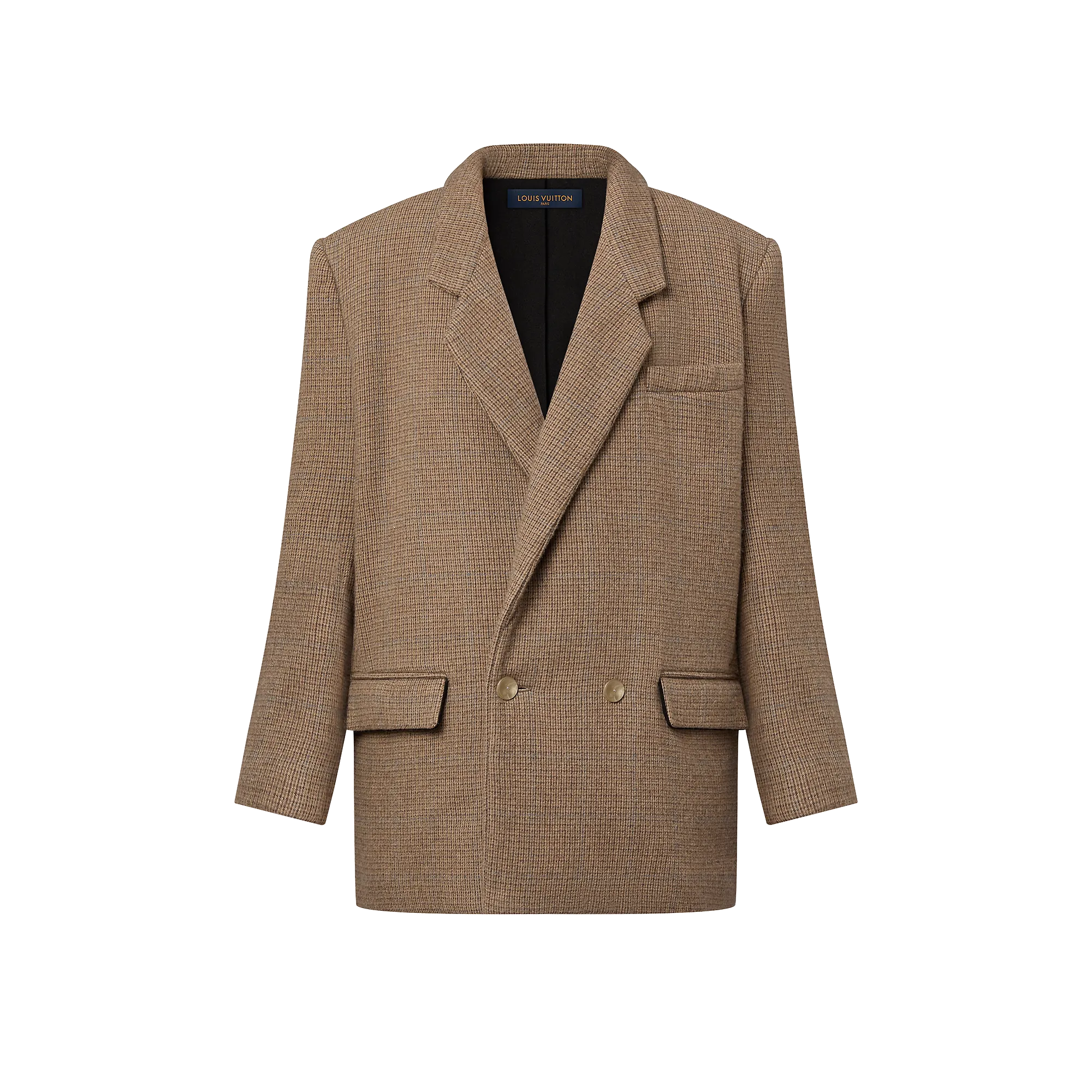 Louis Vuitton Double-Breasted Prince of Wales Blazer - Women - Ready-to-Wear 1AC3N0